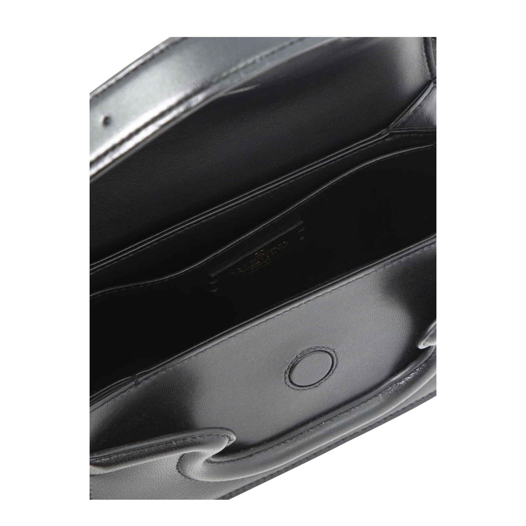 Black Leather Shoulder Bag