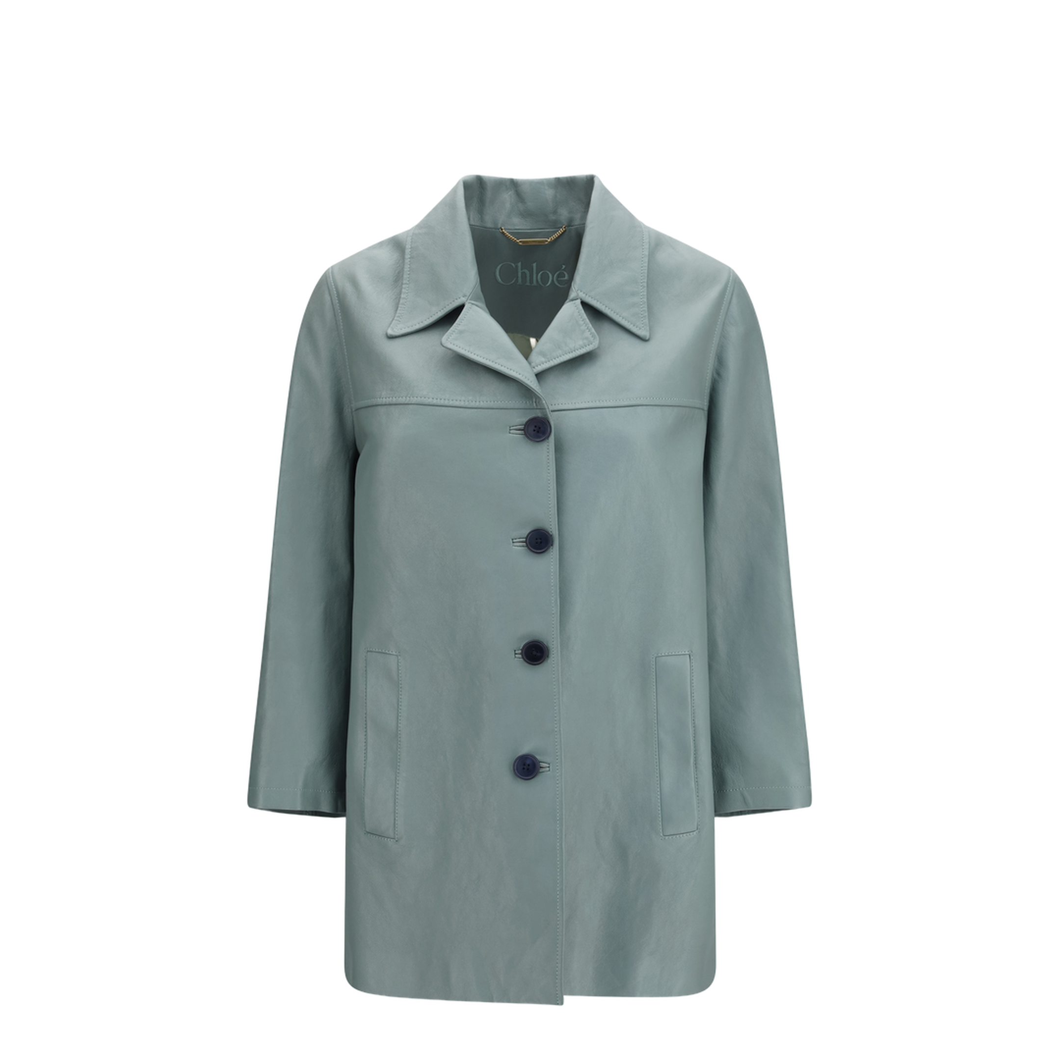 MAYFEYR - Chloè - Long Lambskin Leather Jacket - CH26SCV93205