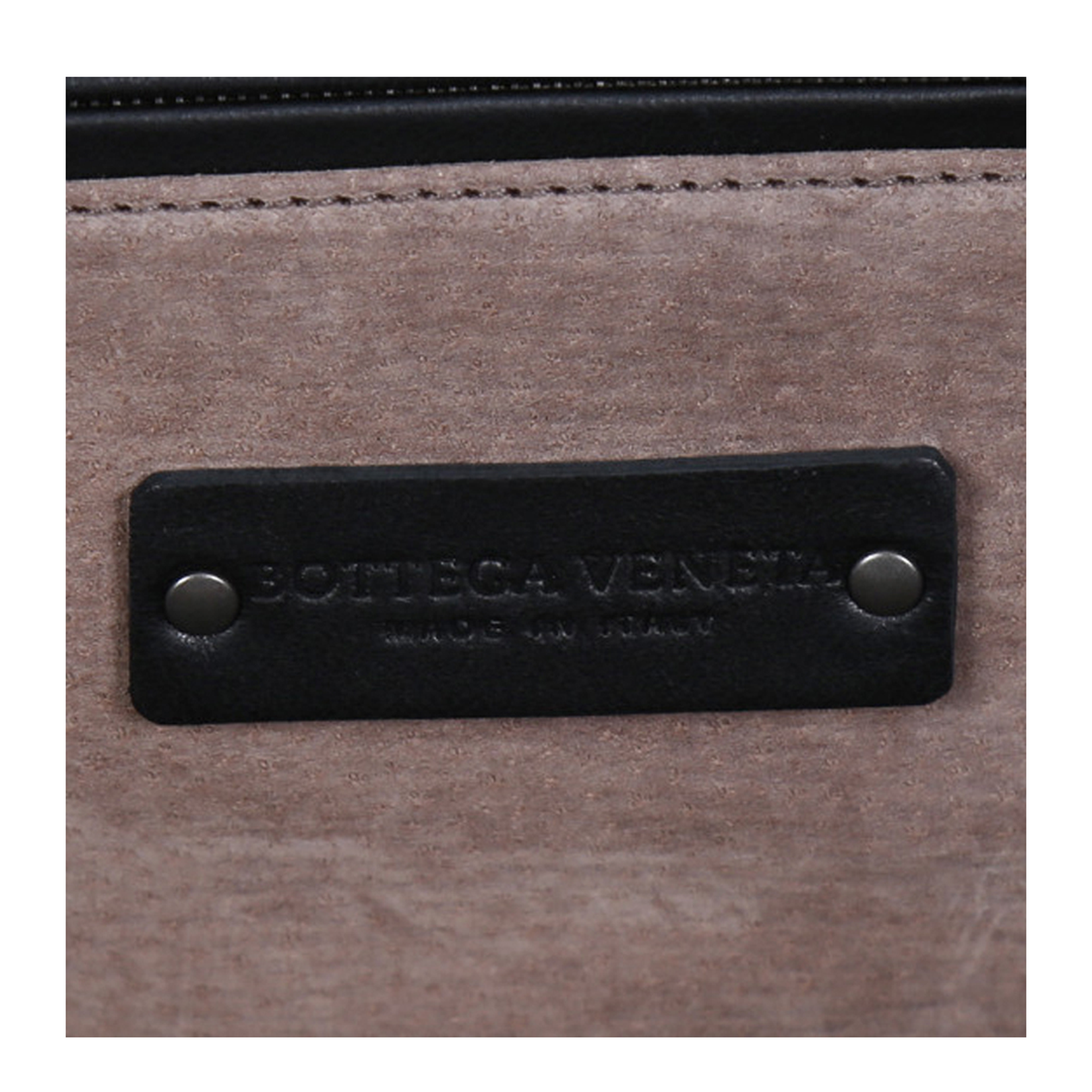 Intrecciato Slim Leather Crossbody Bags - Black