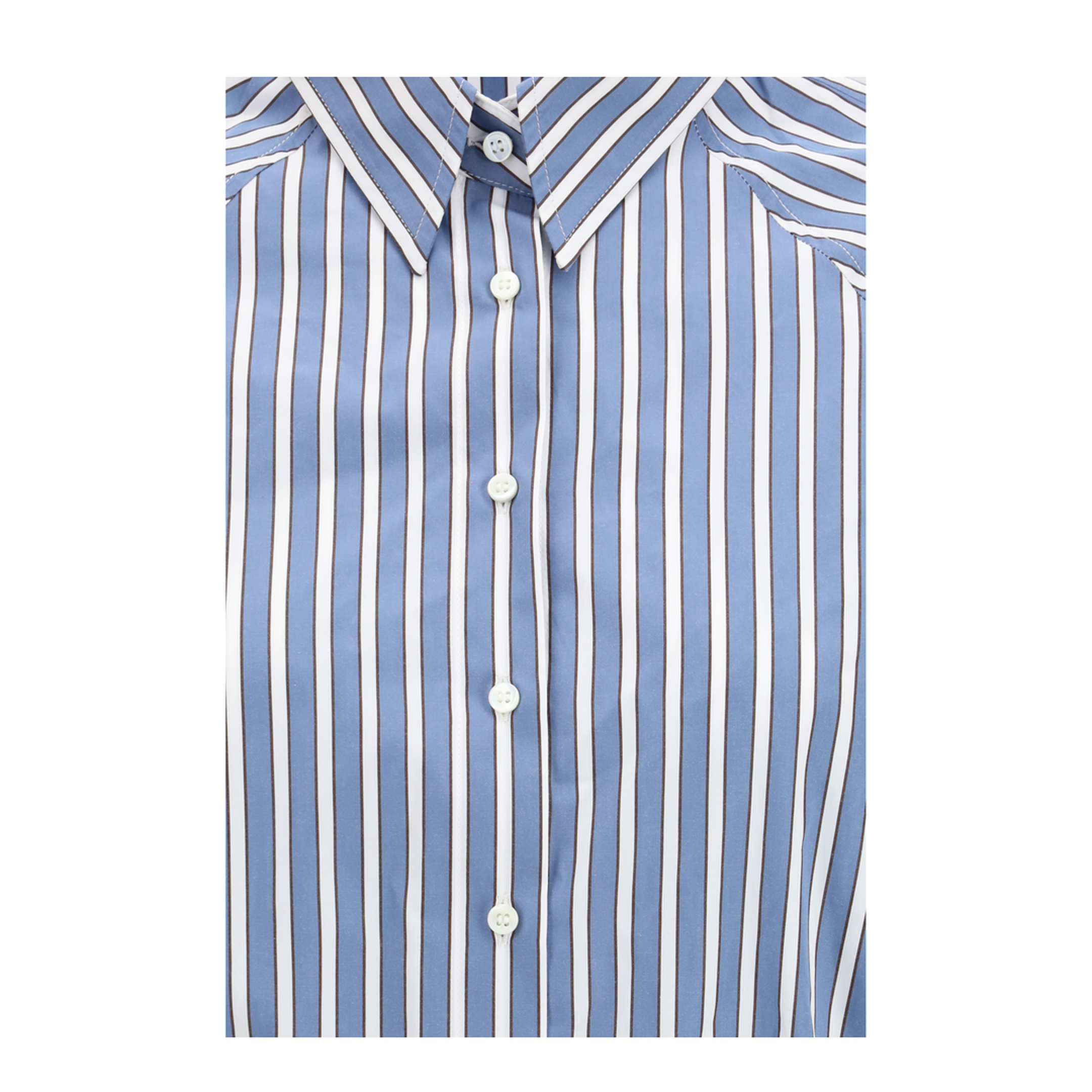 MAYFEYR - Brunello Cucinelli - Shadow Stripe Poplin Shirt - MH749NA906