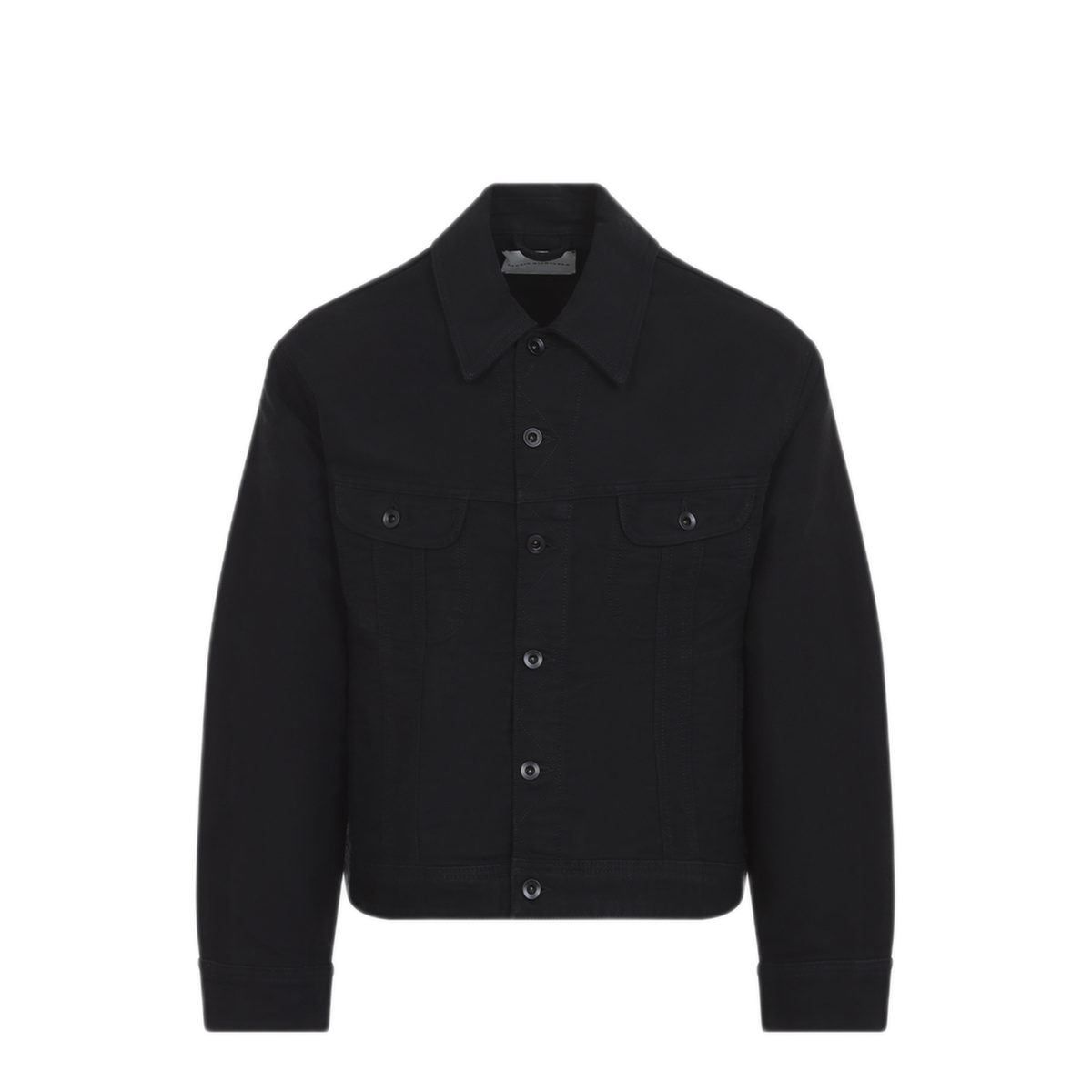 MAYFEYR - Studio Nicholson - Black Derby Cropped Jacket - DERBYSNM1442BLACK