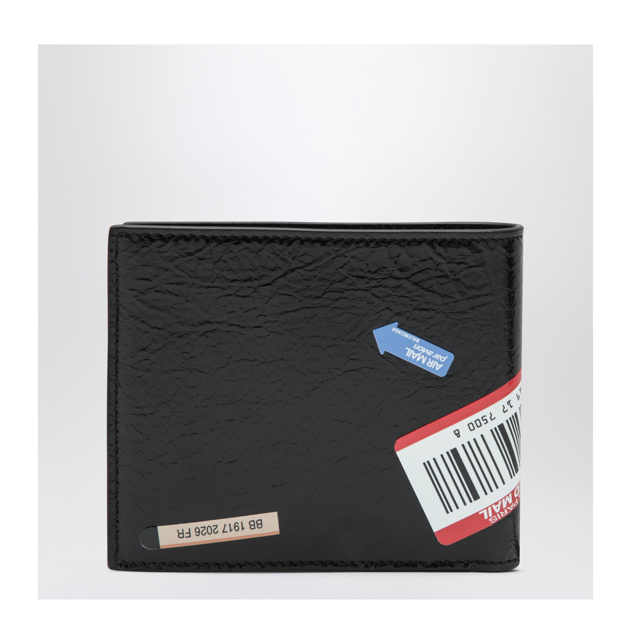 MAYFEYR - Balenciaga - Cash Folded Square Lambskin Wallet In Black - 8671482ACHI1084