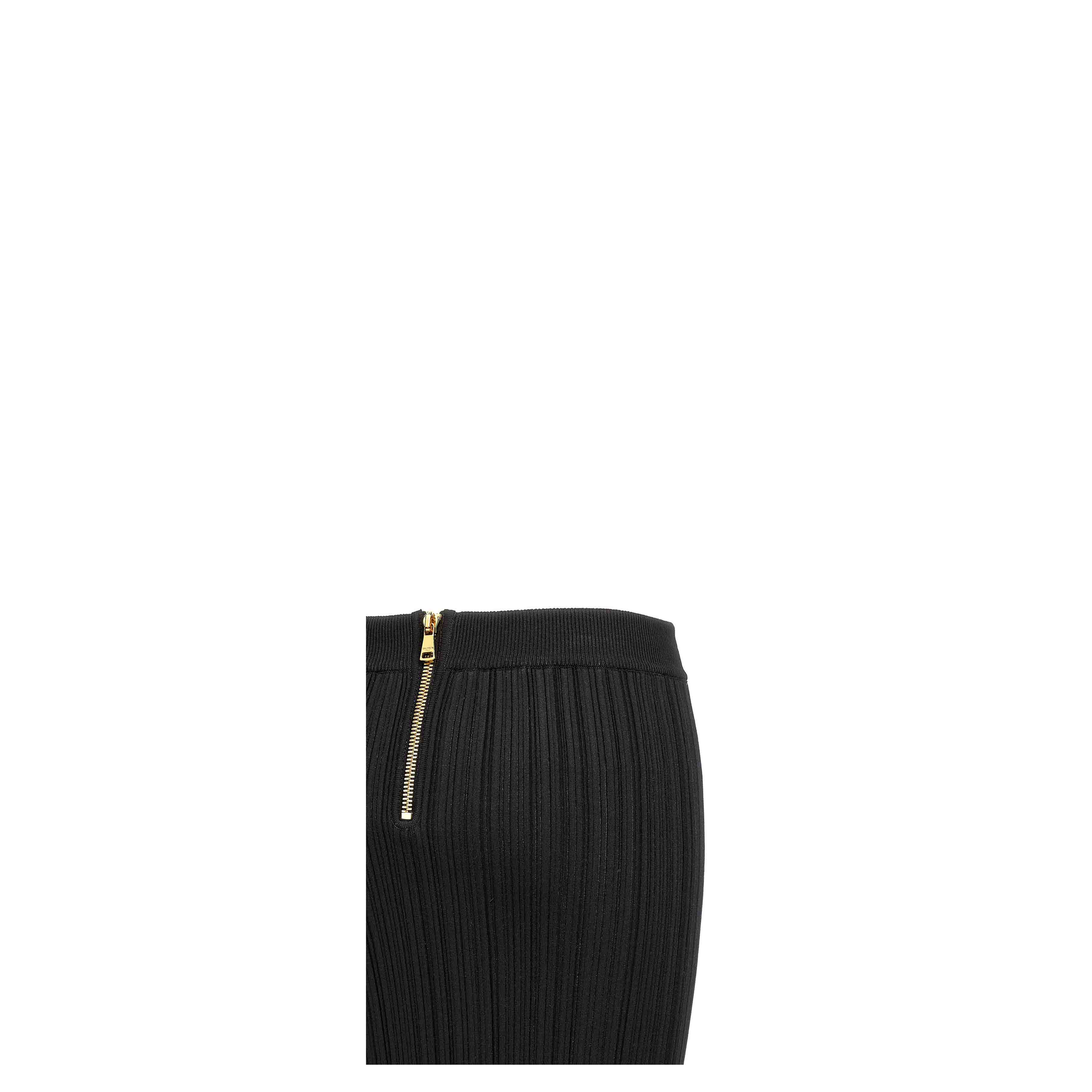 Pleated Midi Skirt