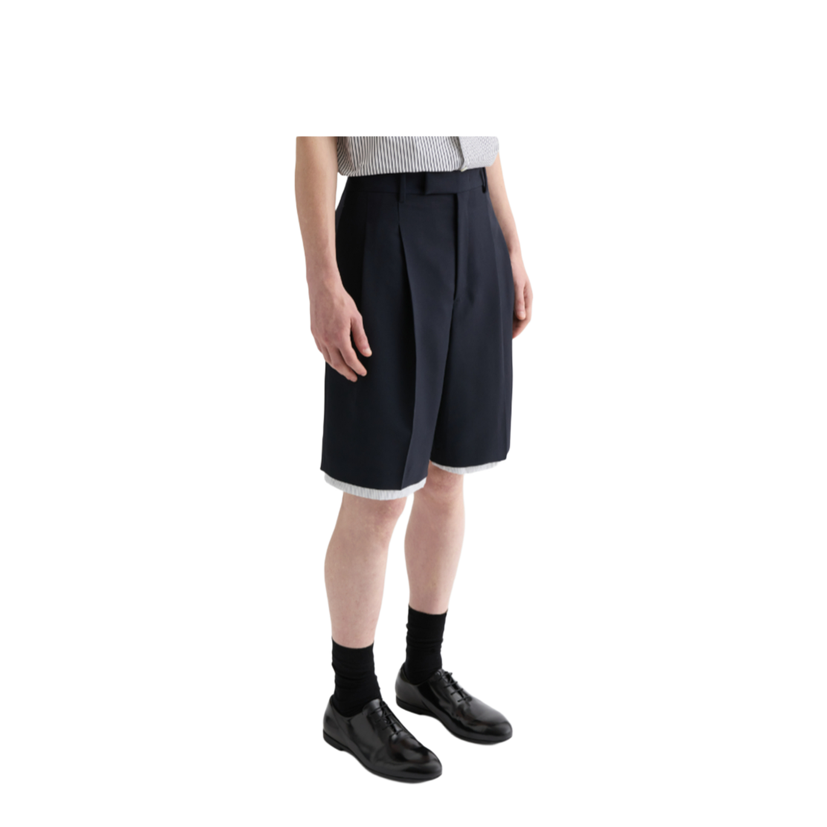 Wool Canvas Shorts