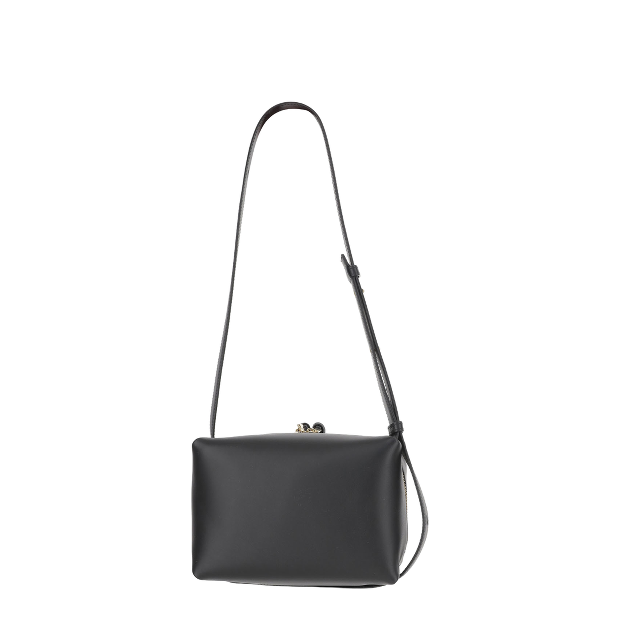 Black Logo Crossbody Bag