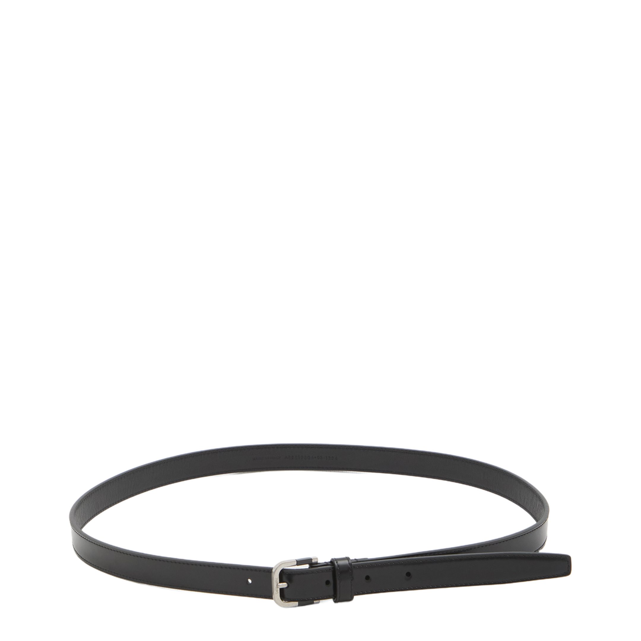 Belt with resin insert