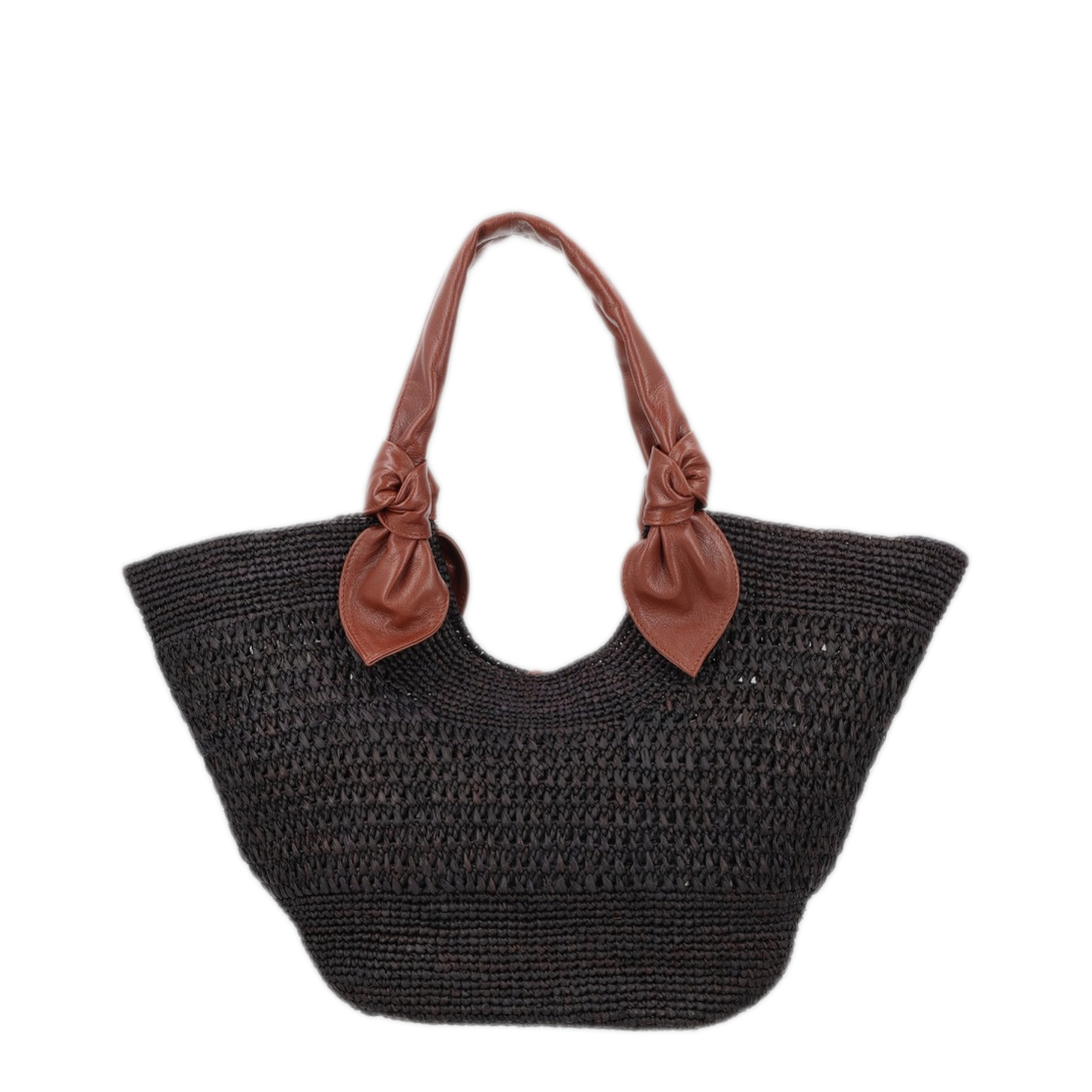 MAYFEYR - Hereu - Borse Intrecciata In Raffia - FONOWBS260012CHEBONYCHESTNUT