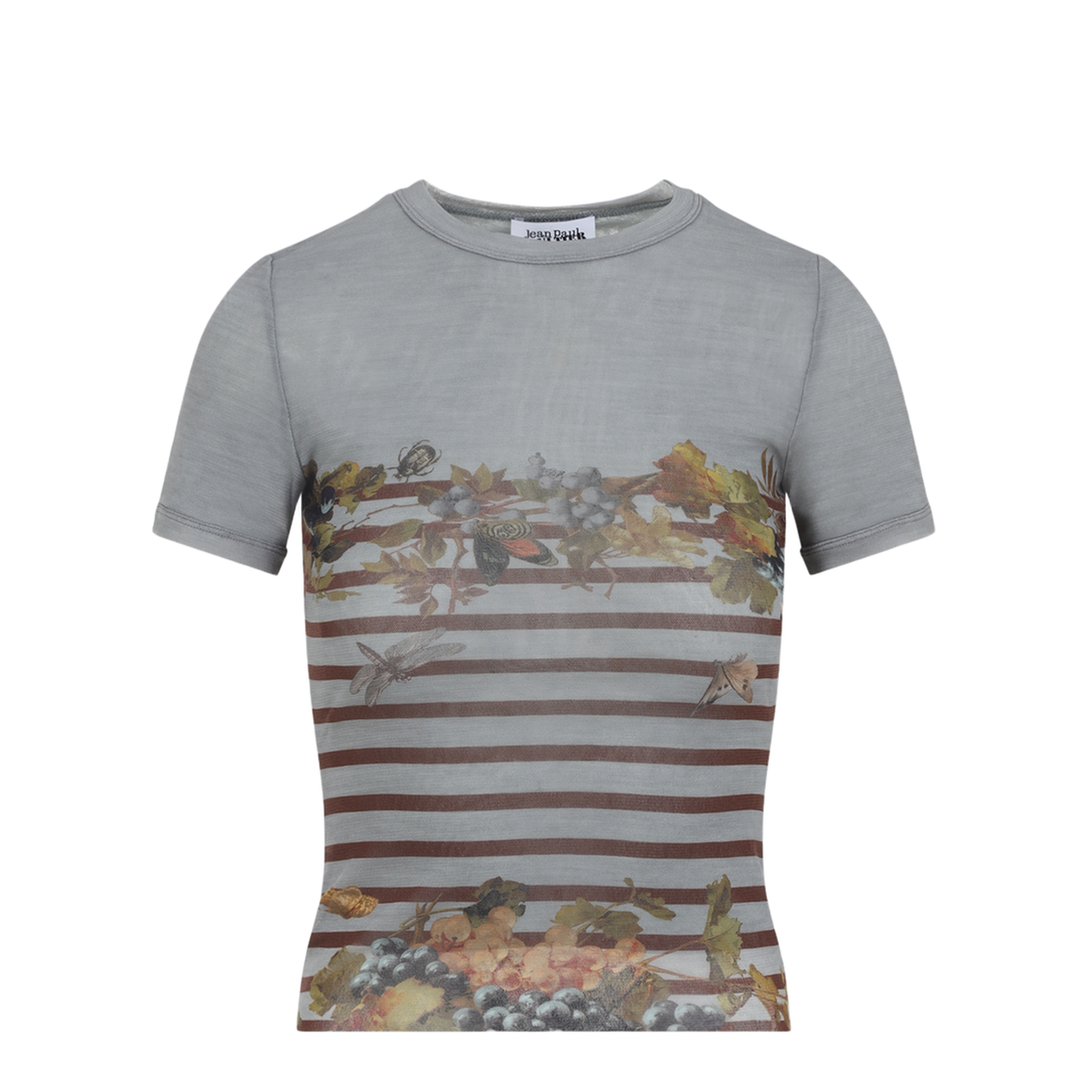 MAYFEYR - Jean Paul Gaultier - Mariniere Grape T-Shirt - 2601WTO419M014P