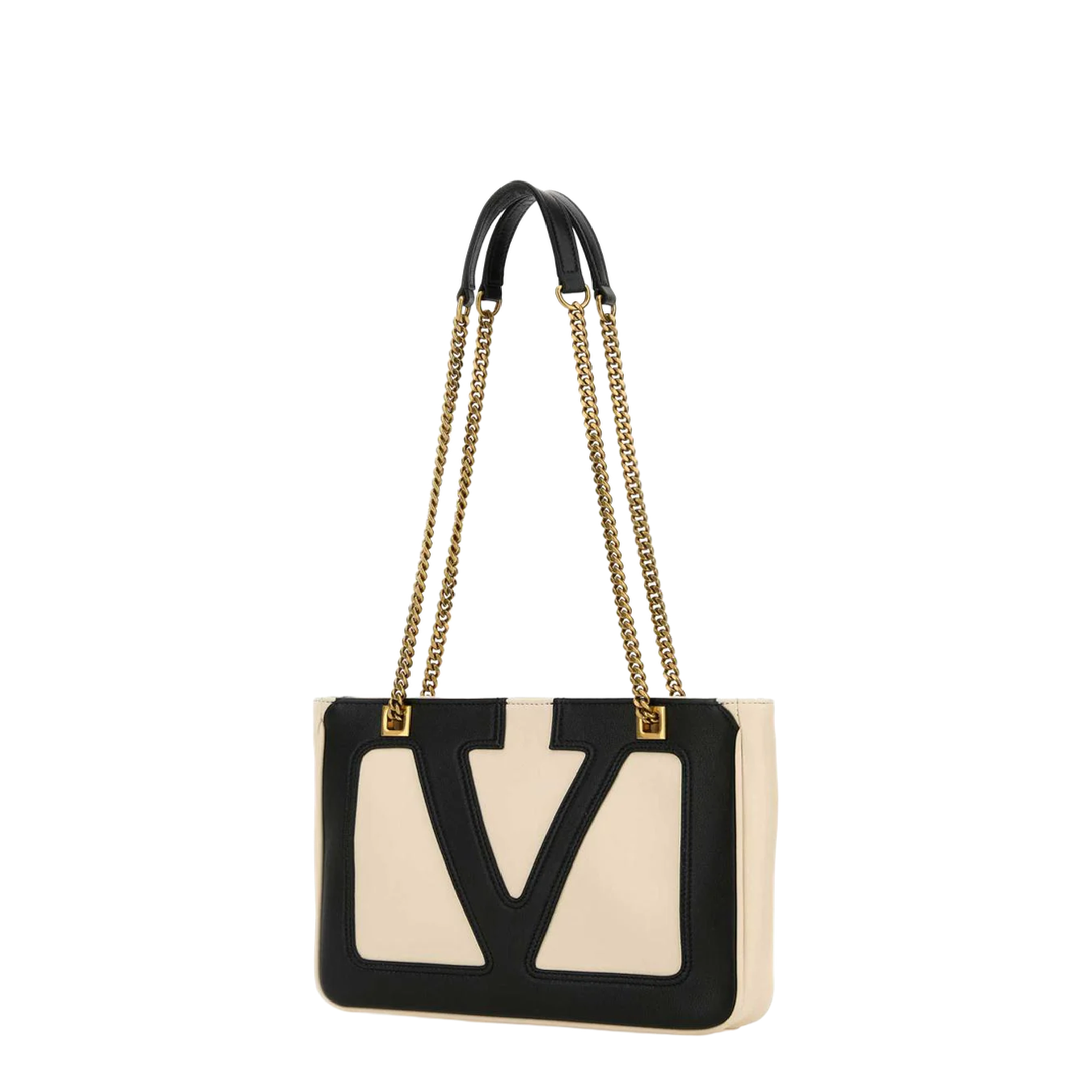 Ivory Nappa Leather Small Viva Superstar Shoulder Bag