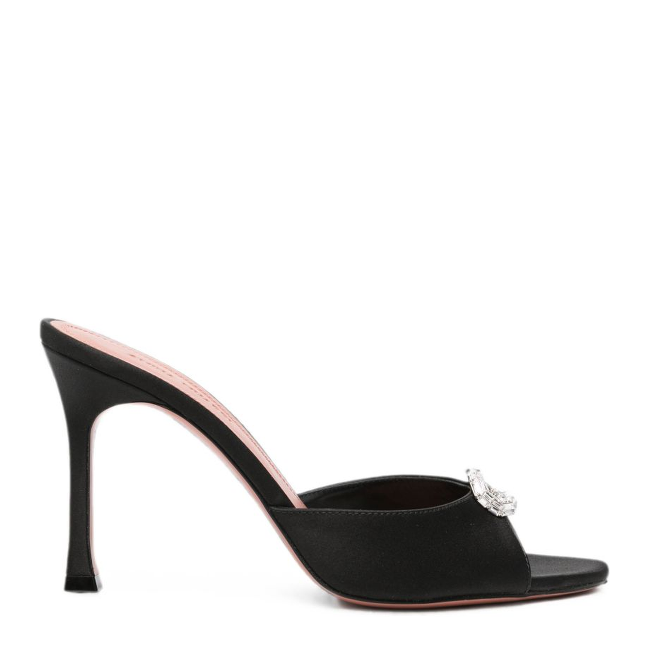 MAYFEYR - Amina Muaddi - Sandals Black - 17S366395MINBLACKSATIN