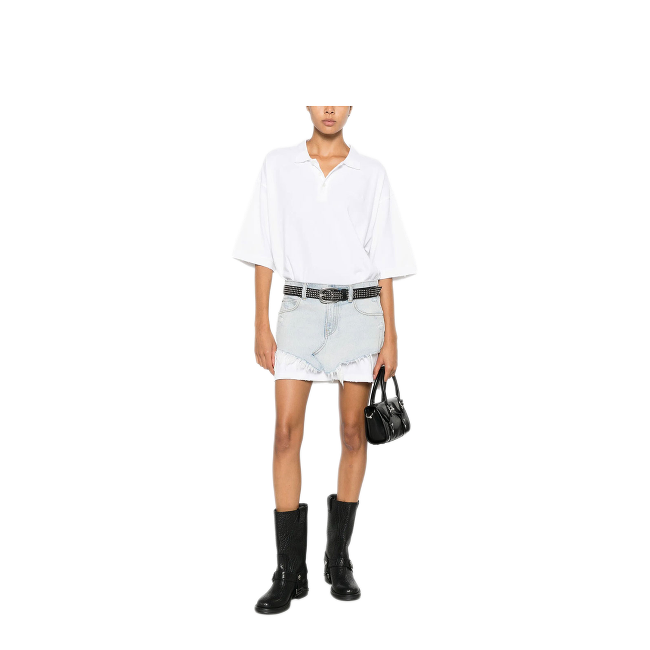 MAYFEYR - Alexander Wang - Pre-Styled Denim Polo Dress - 4DC3266121494C