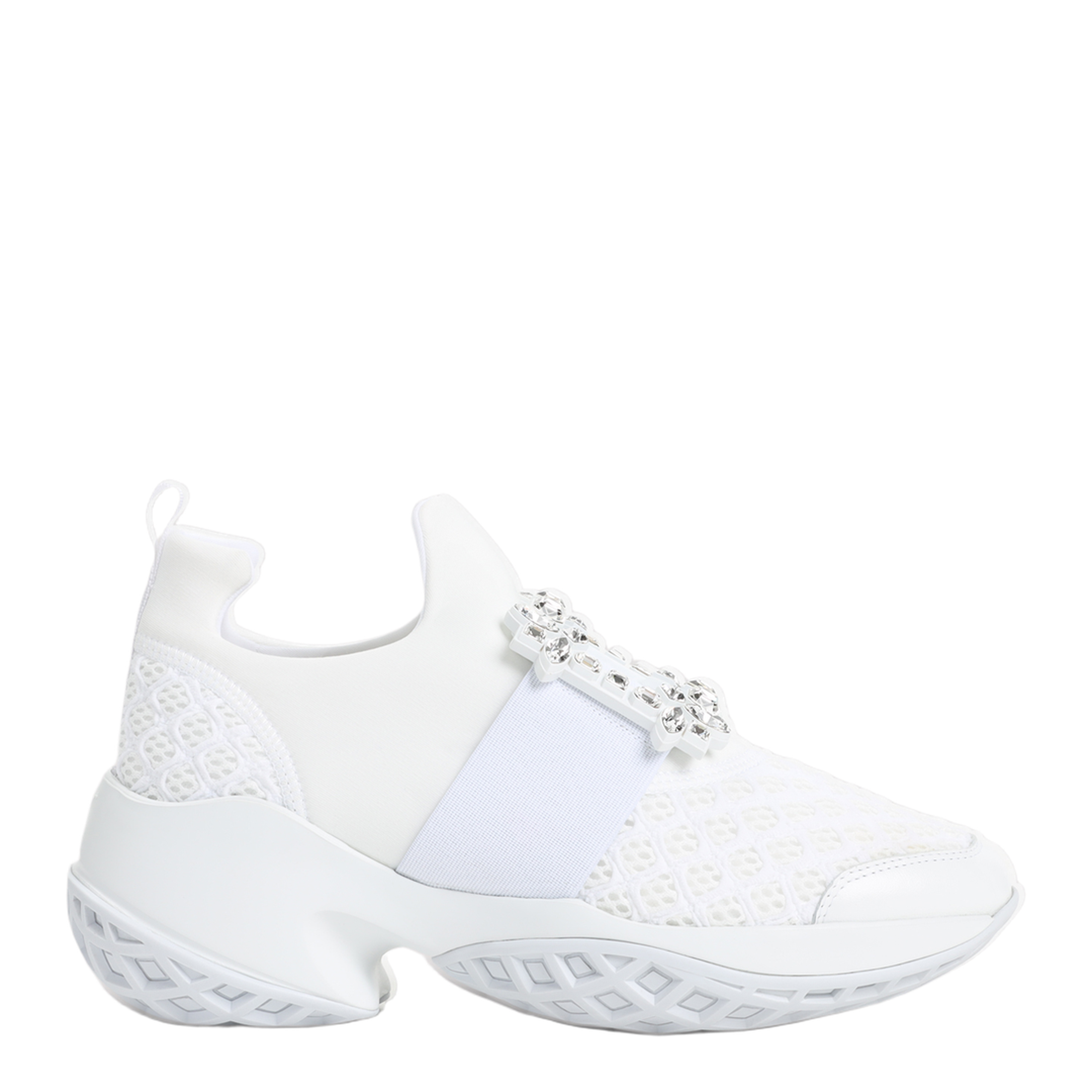 MAYFEYR - Roger Vivier - Run Strass Buckle Sneakers - RVW50624180KOT