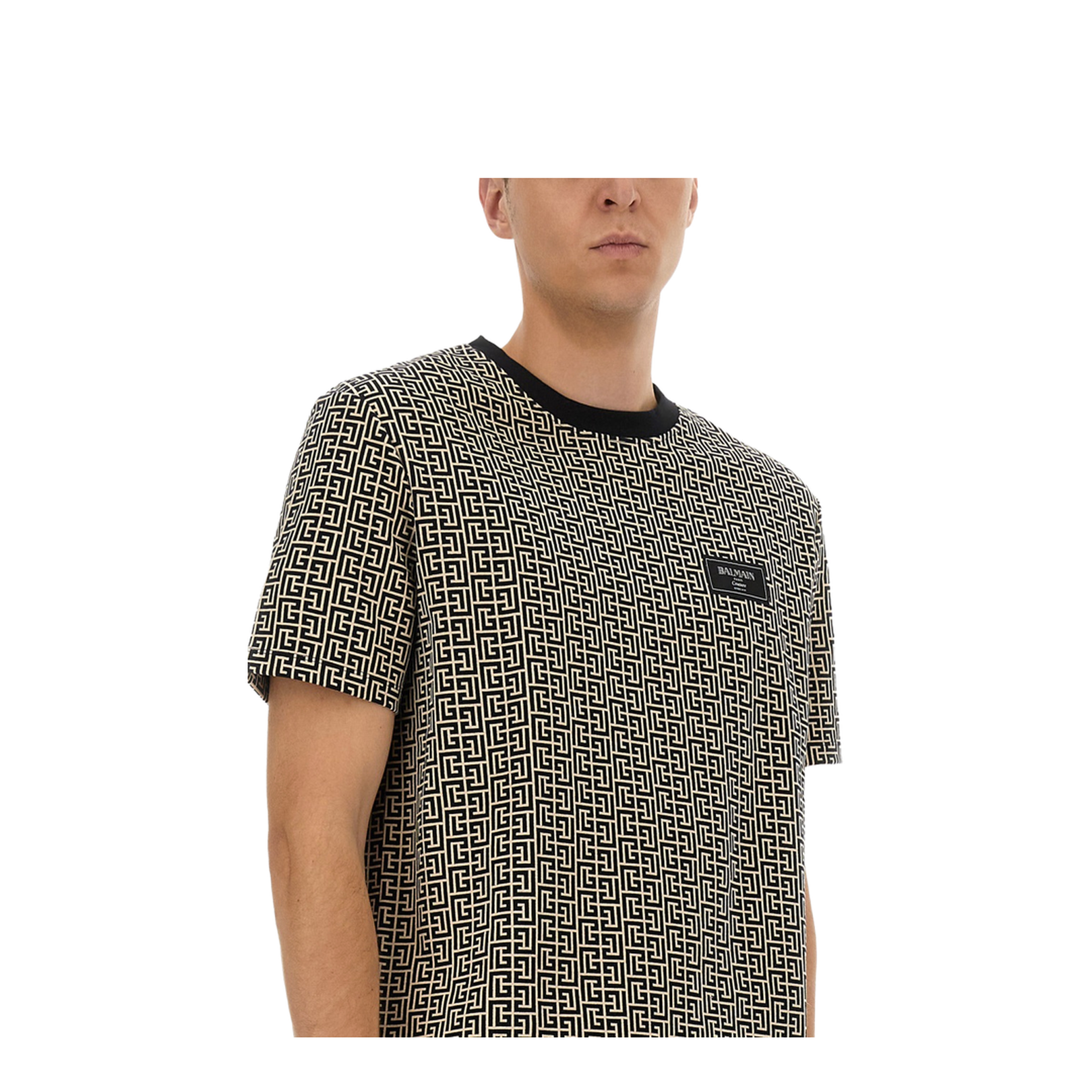 Monogrammed Jacquard T-Shirt