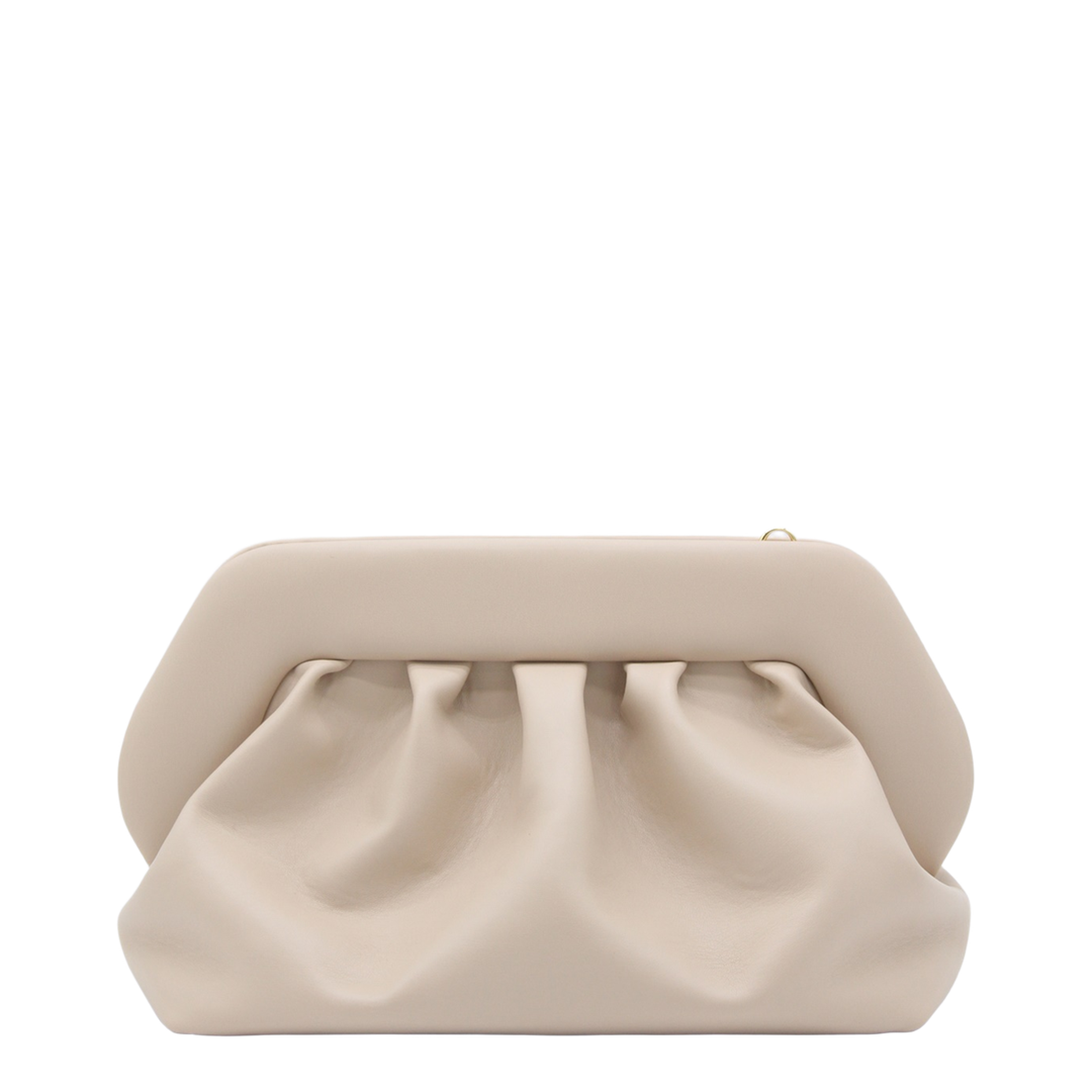 Bios One Size Satin Clutch - Butter Cream