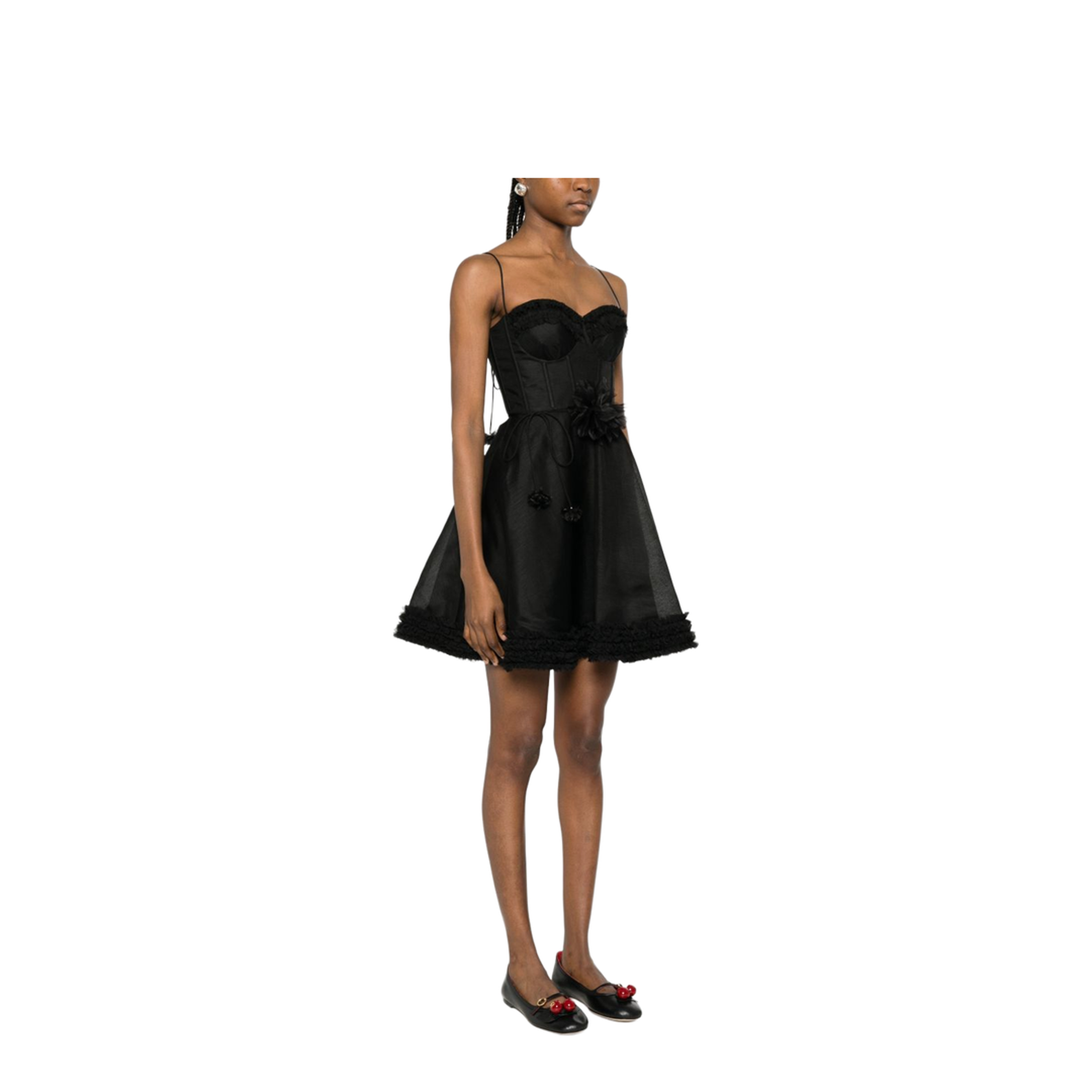 Luna Ruffle Mini Dress