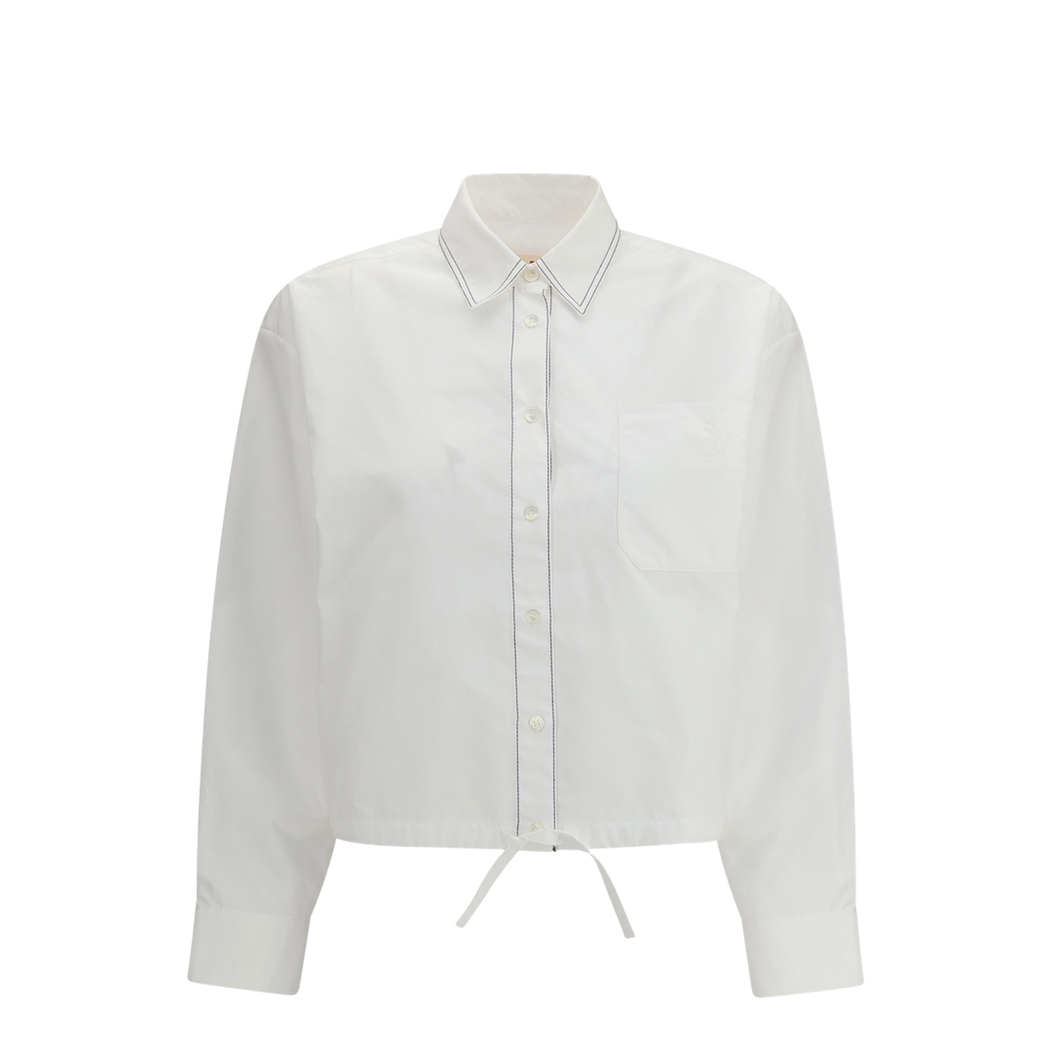 MAYFEYR - Marni - Cropped Long-Sleeve Shirt - CAMA0670S0UTCY67