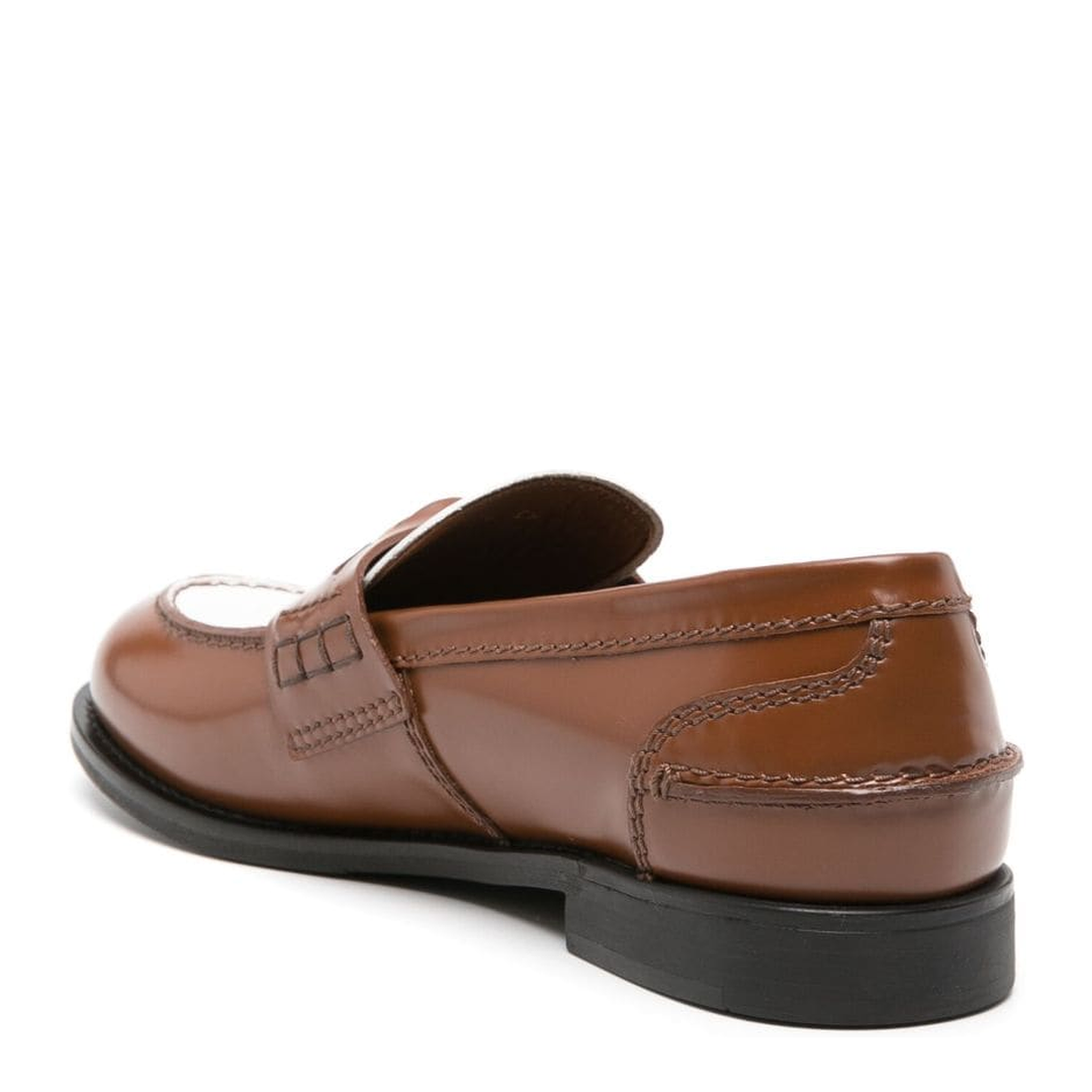 MAYFEYR - Miu Miu - Bicolor Polished Loafers - 5D773DF020AZEF031W