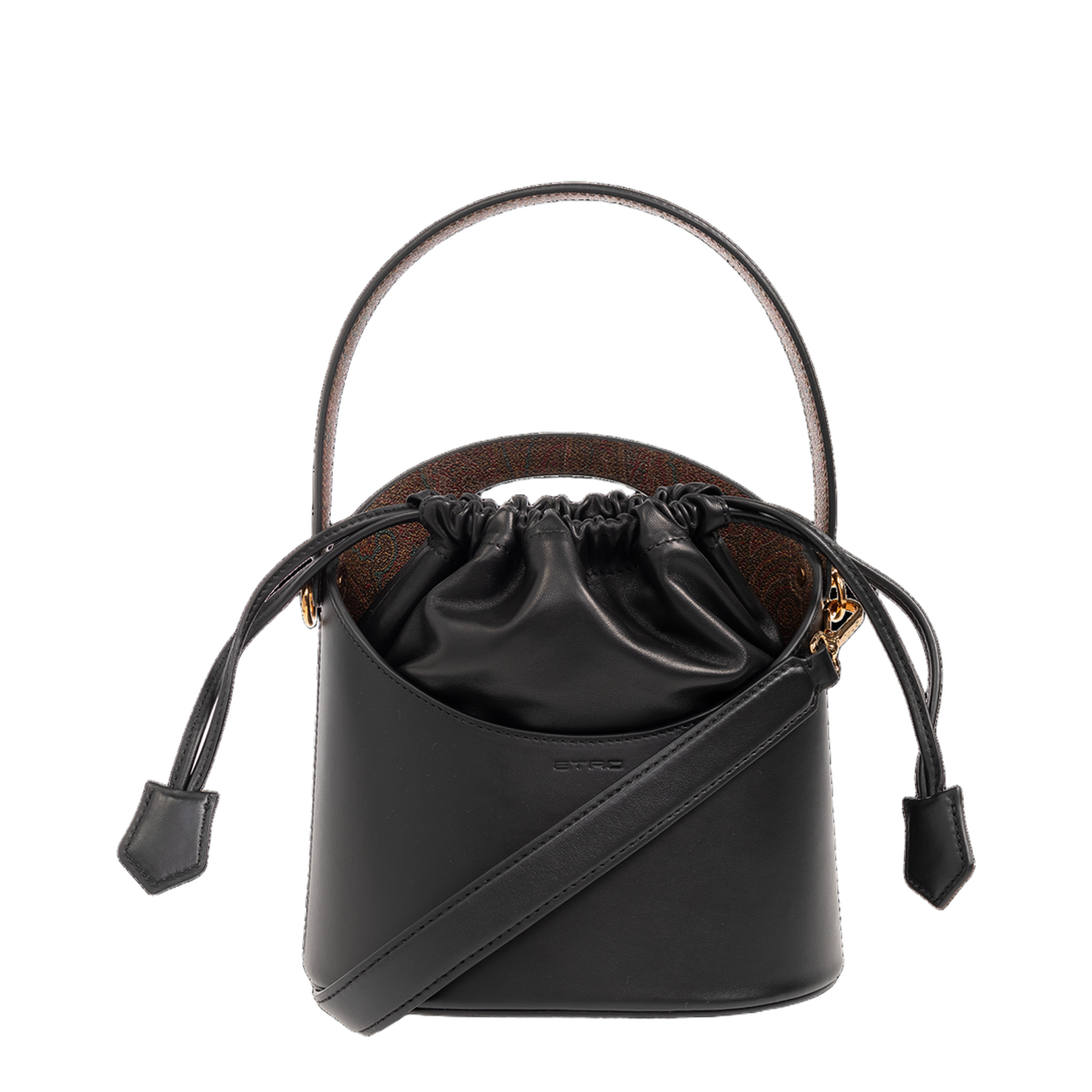 Black Secchiello Shoulder Bag