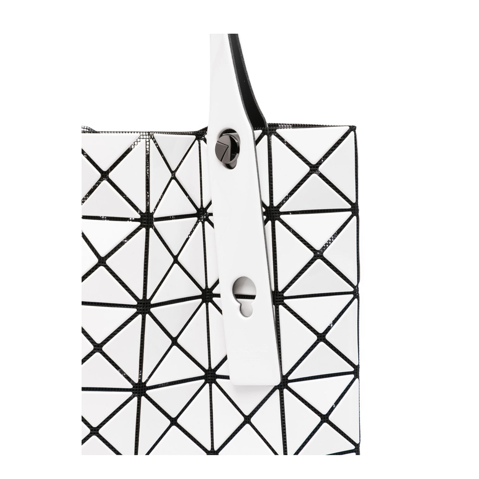Prism Tote Bag In Shiny Synthetic Leather
