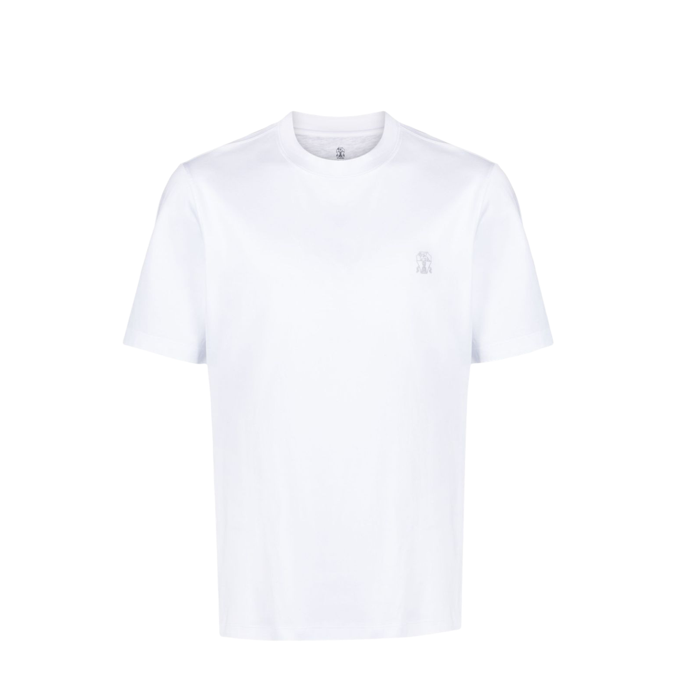 Cotton T-Shirt with Logo Print