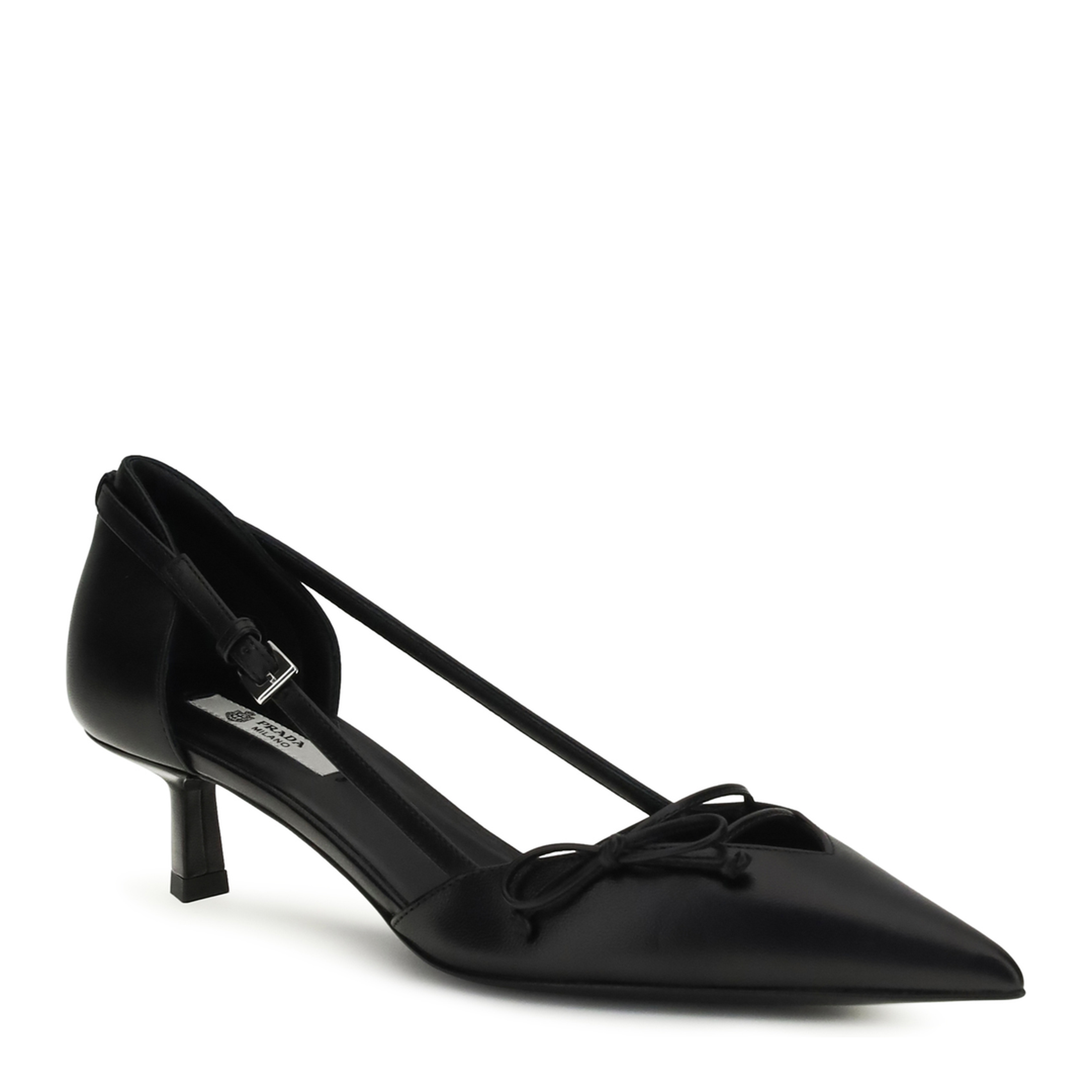 MAYFEYR - Prada - Side-Cut Leather Pumps - 1I442OFB045011