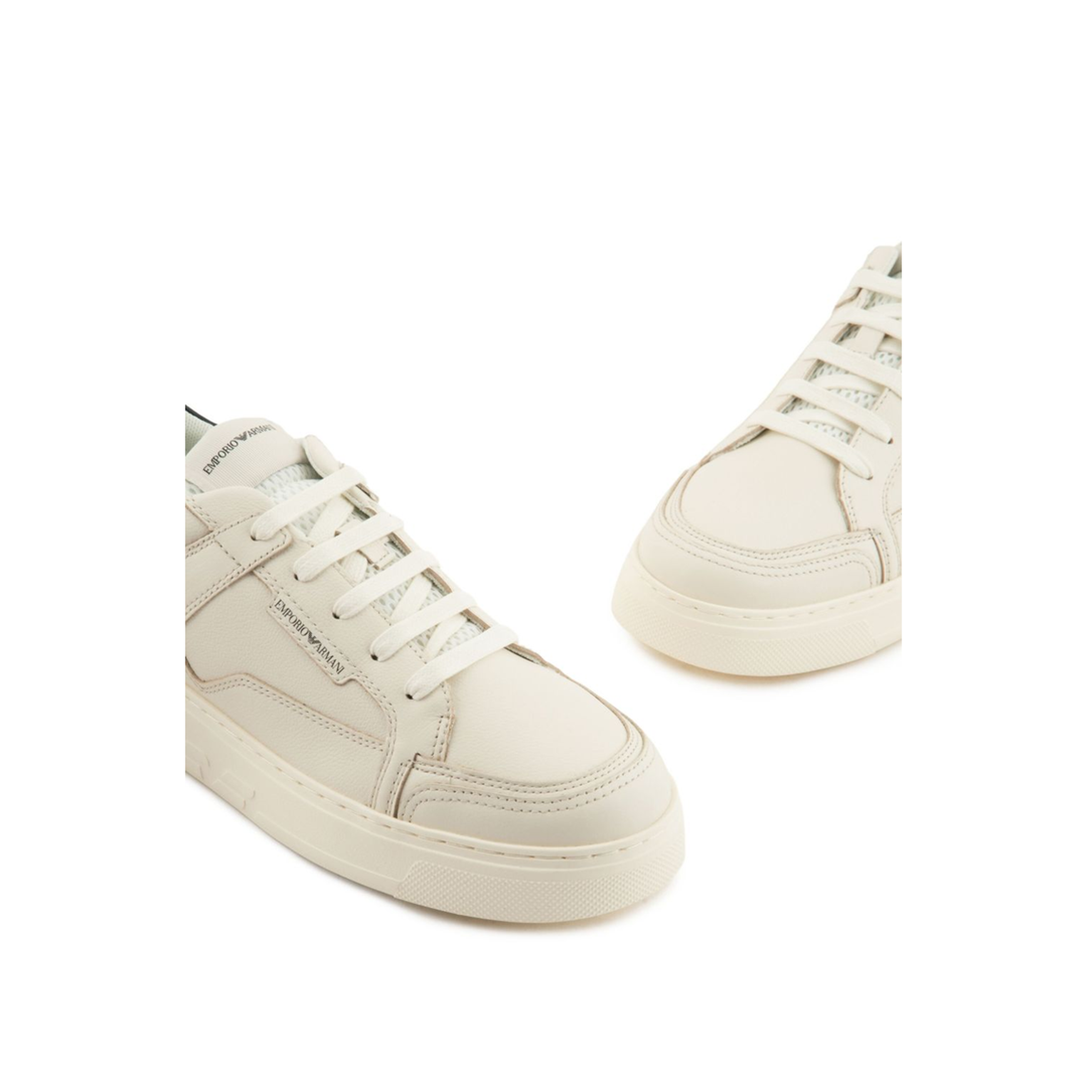 Leather Panelled Sneakers