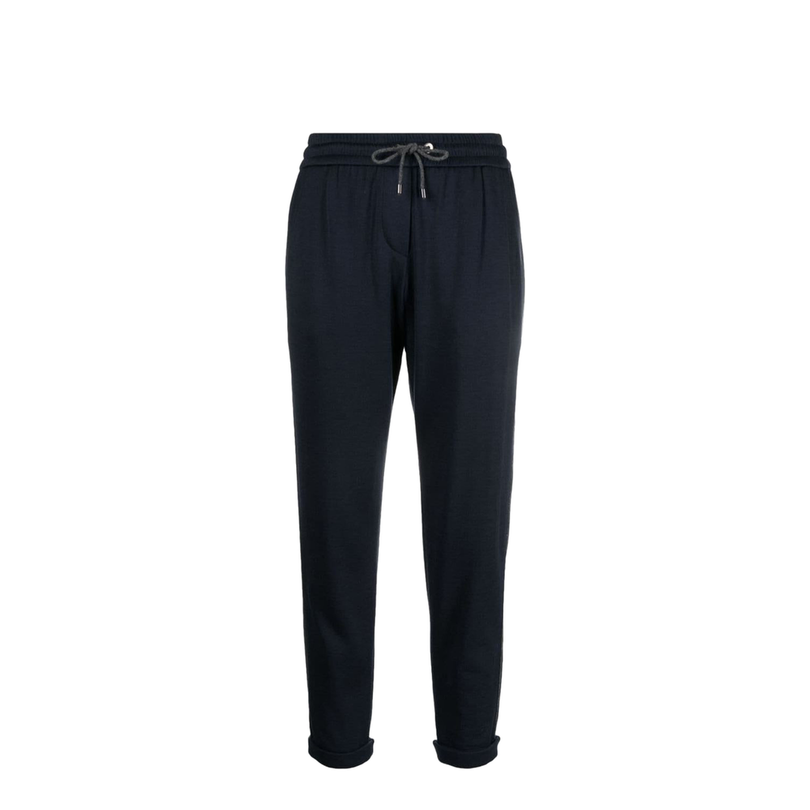 Cotton and Silk Blend Trousers