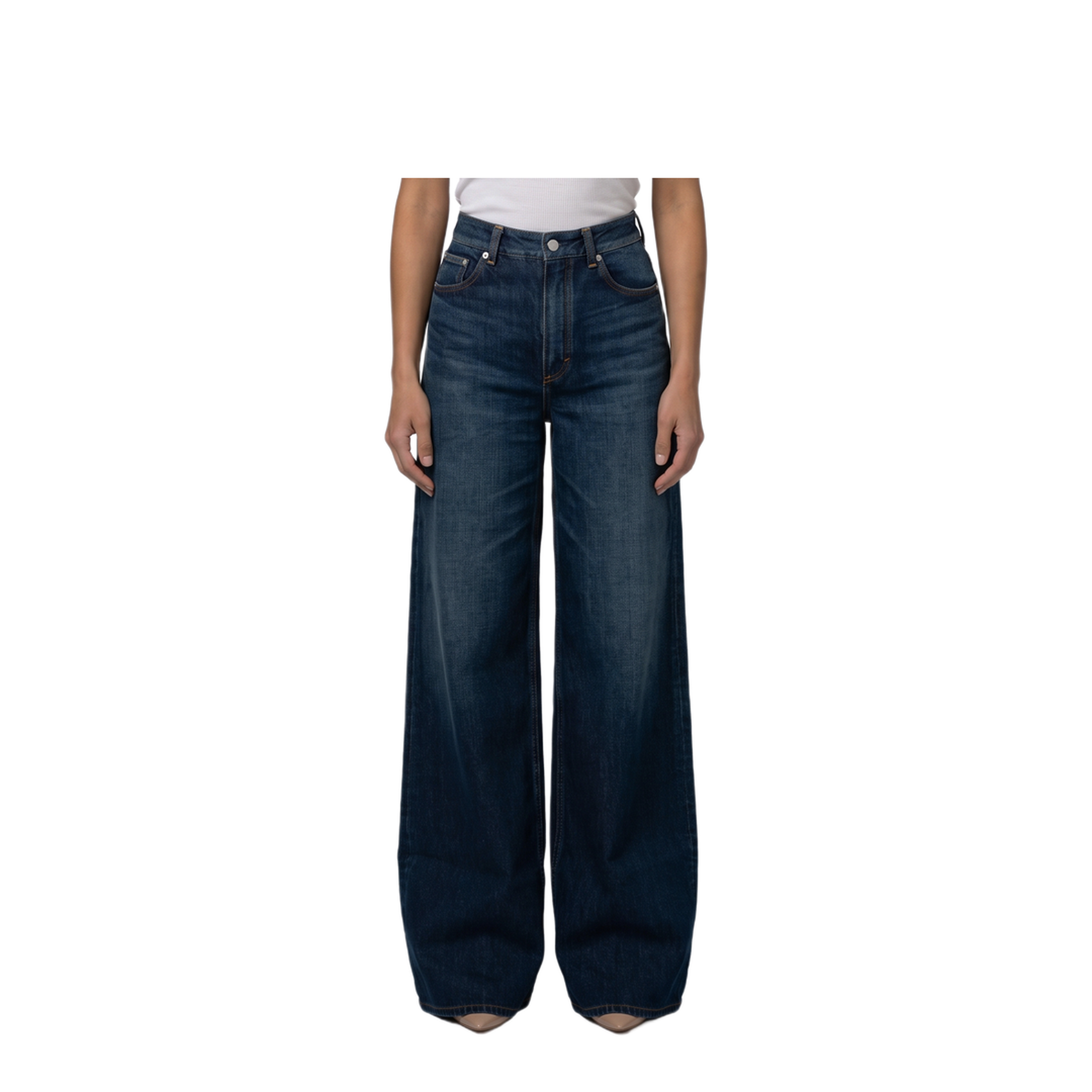 MAYFEYR - Alaia - Palazzo Denim Jeans - AA9P1277D021CA24