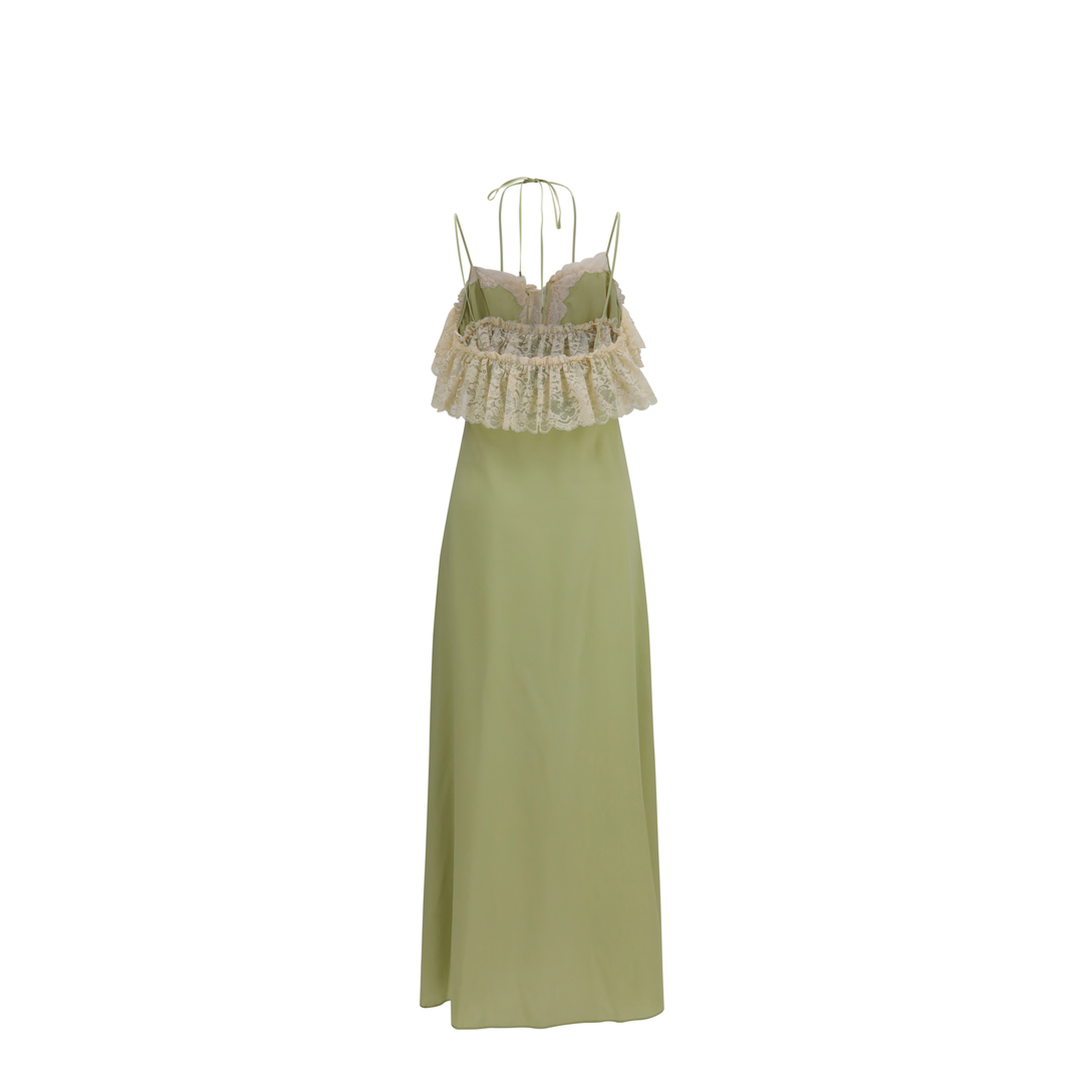 MAYFEYR - Chloè - Silk Dress With Lace Details - CH26ARO25005