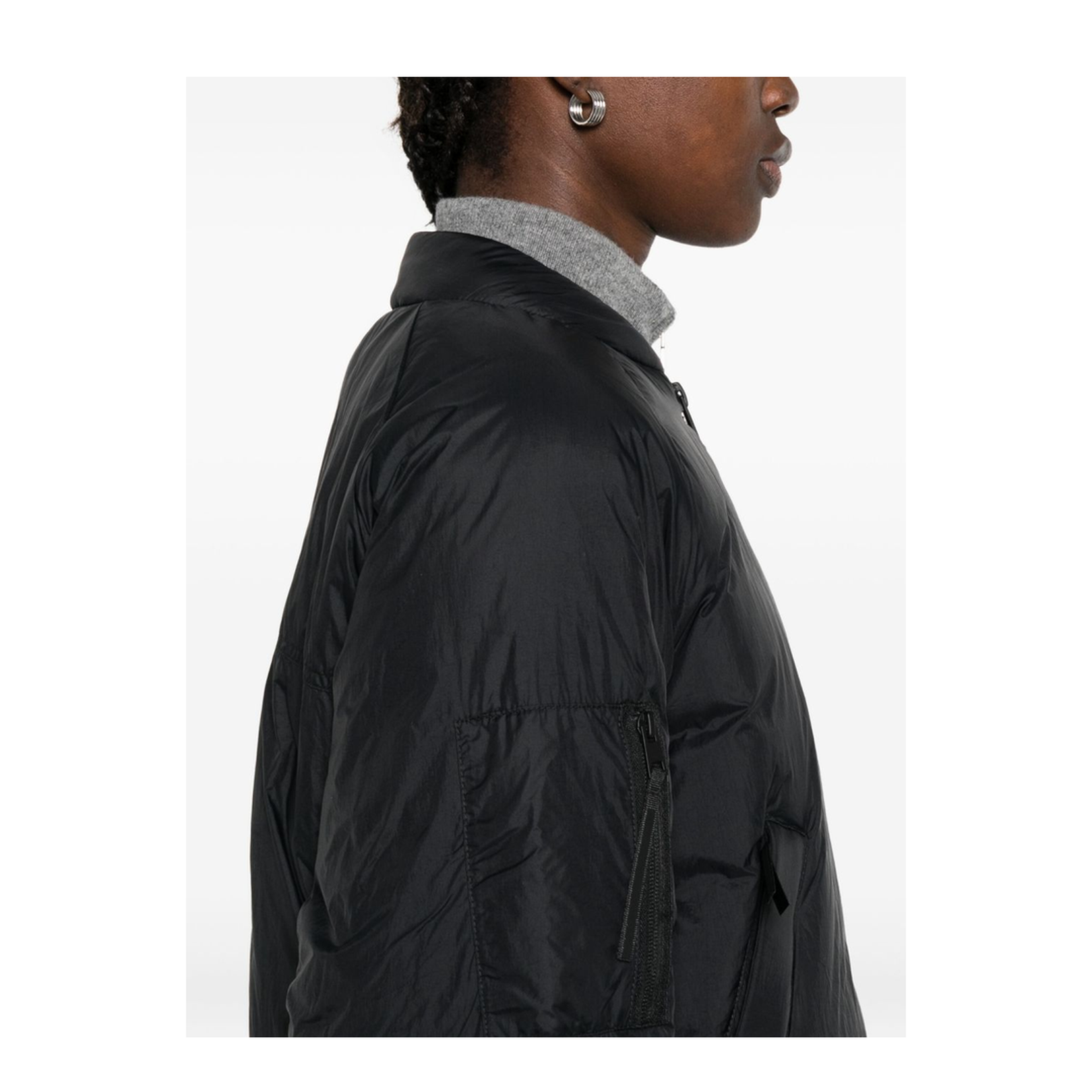Black Quilted Jacket