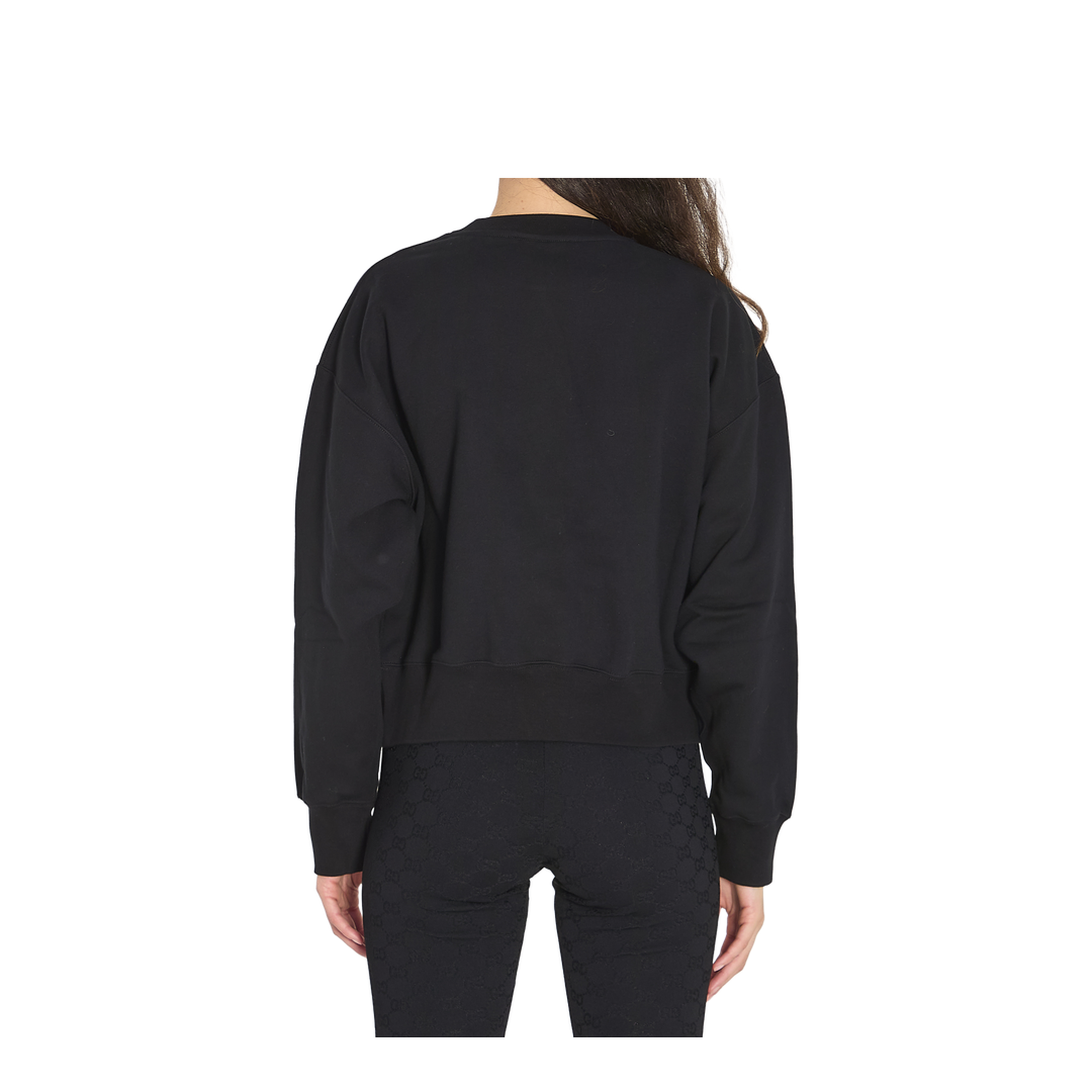 Long Sleeve Crew-Neck Boxy Sweater