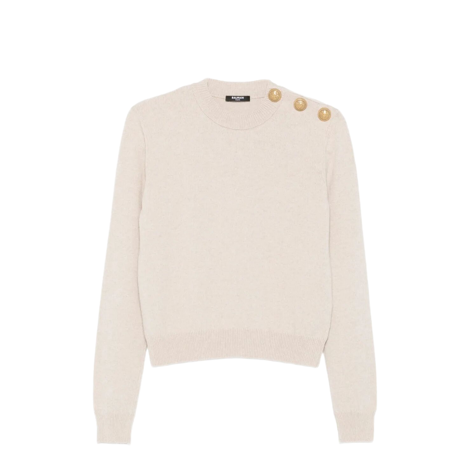 Cashmere Blend Buttoned Sweater