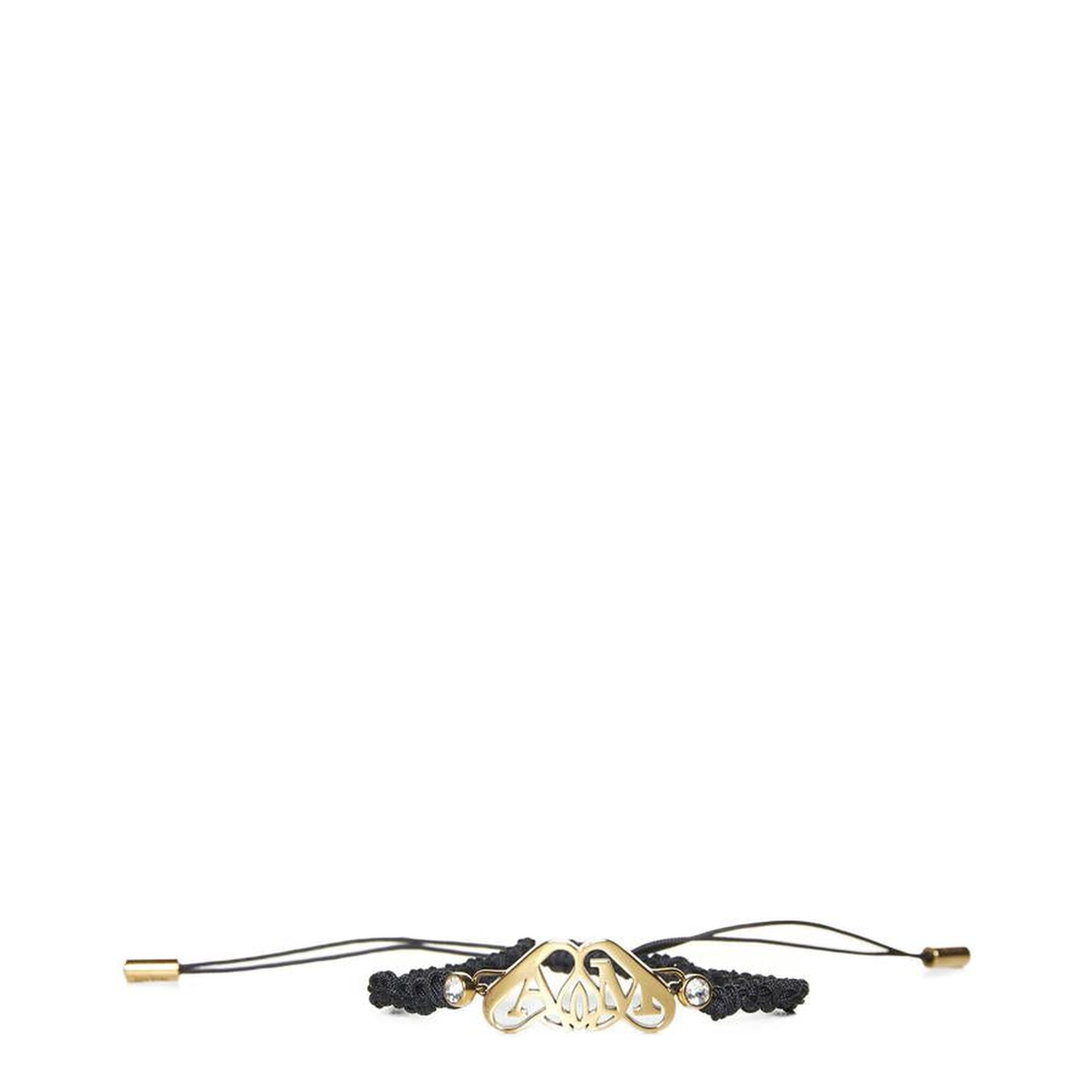 MAYFEYR - Alexander Mcqueen - Friendship Bracelet Black - 78097310CGN1085