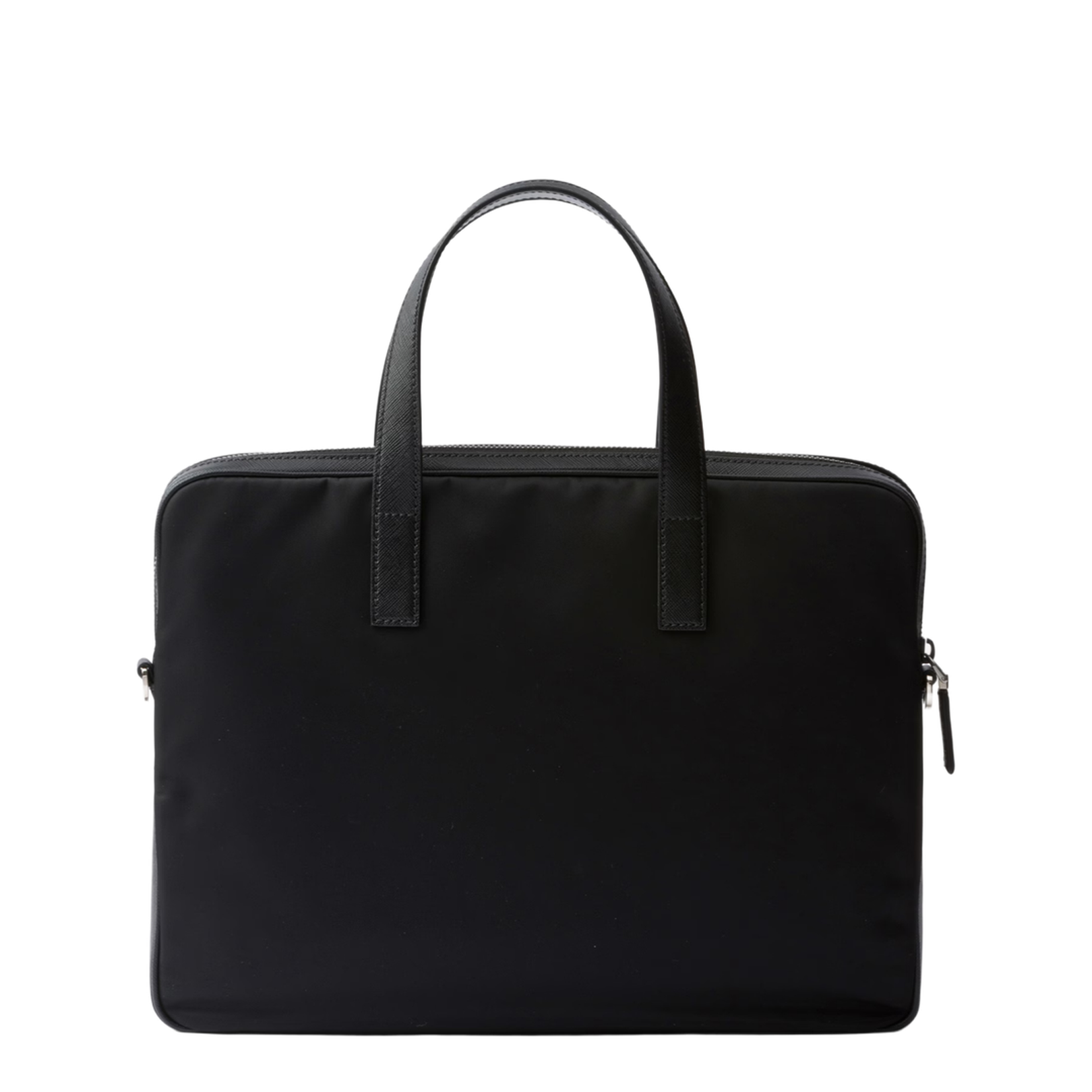 Black Recycled Nylon Briefcase