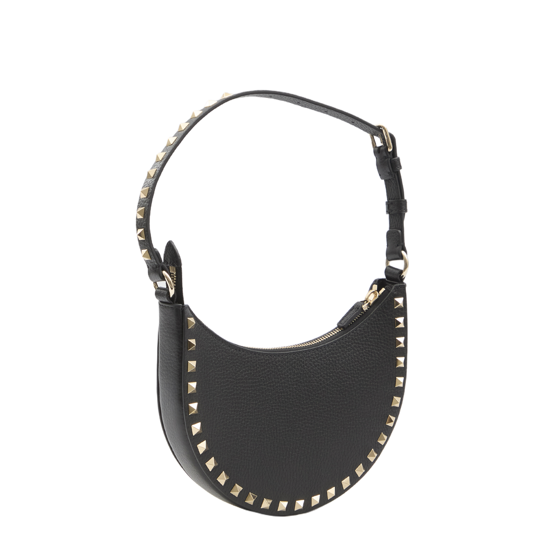 Mini Rockstud Hobo Bag