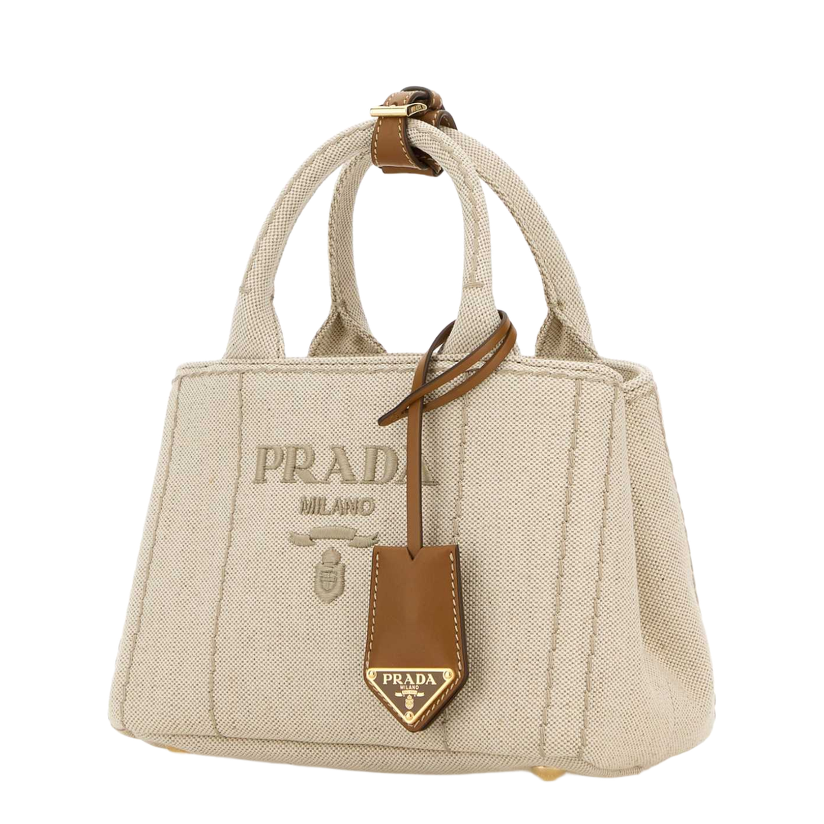 Sand Canvas Shopping Bag
