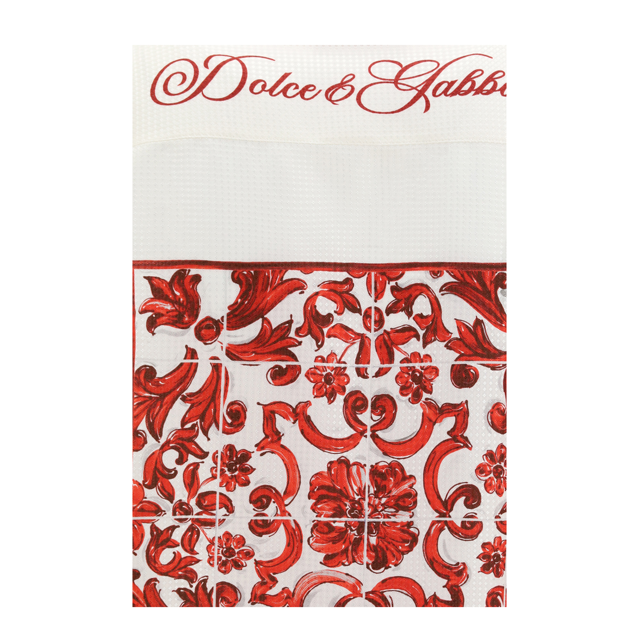 MAYFEYR - Dolce & Gabbana - Hawaii Shirt In Jacquard Twill With Majolica Print - G5JH9THI135