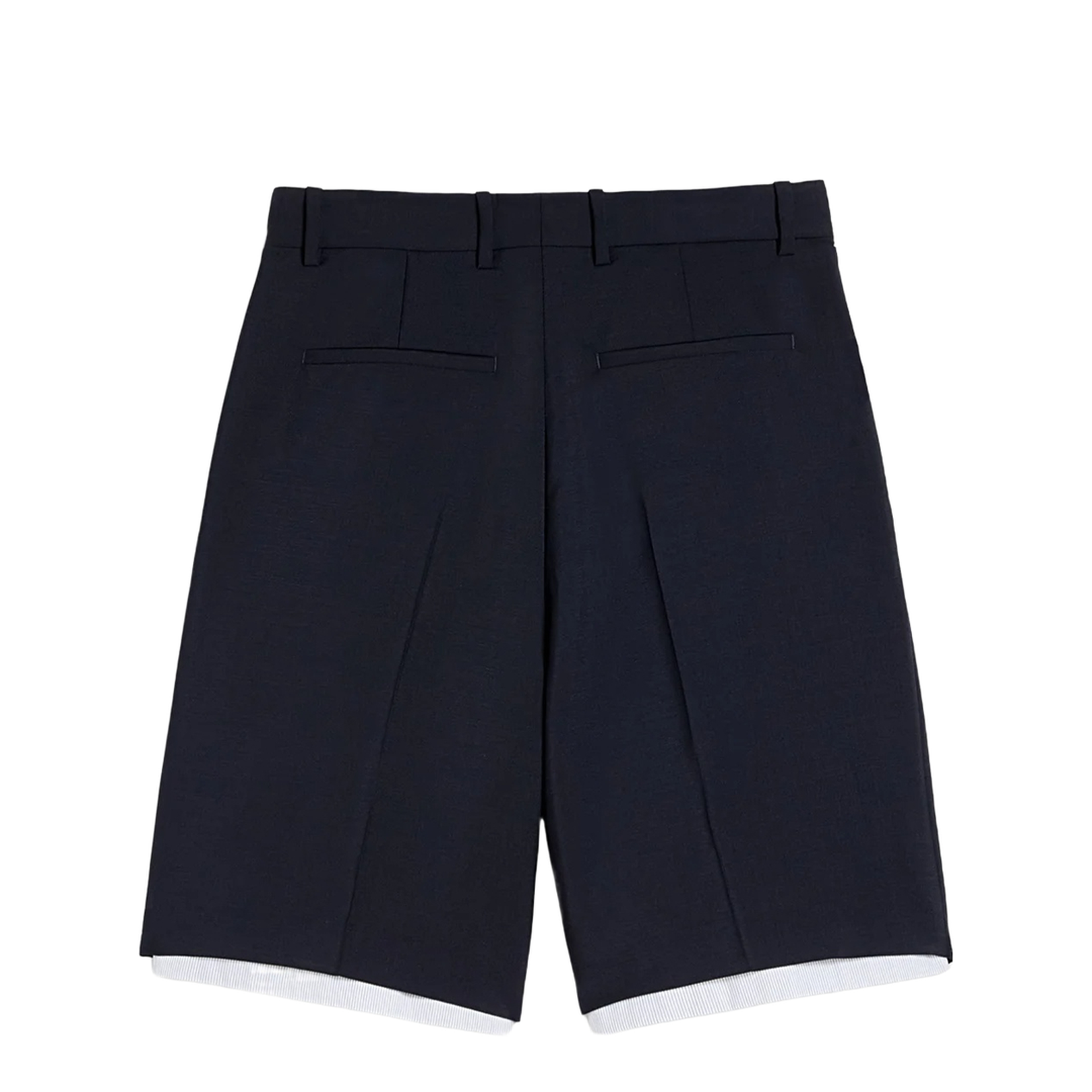 Wool Canvas Shorts