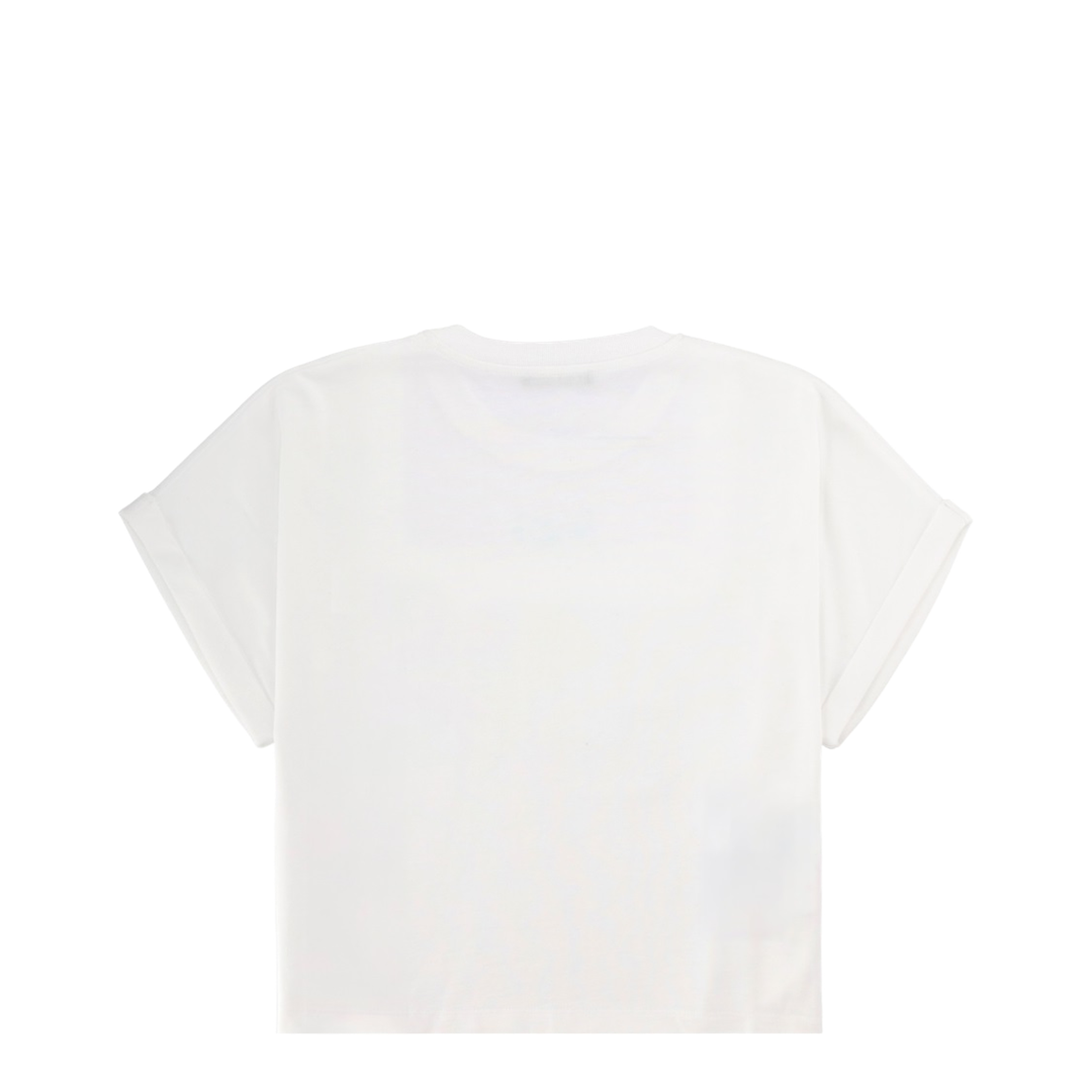 MAYFEYR - Balmain - Cropped T-Shirt With Logo - GF1EE005BD40GXF