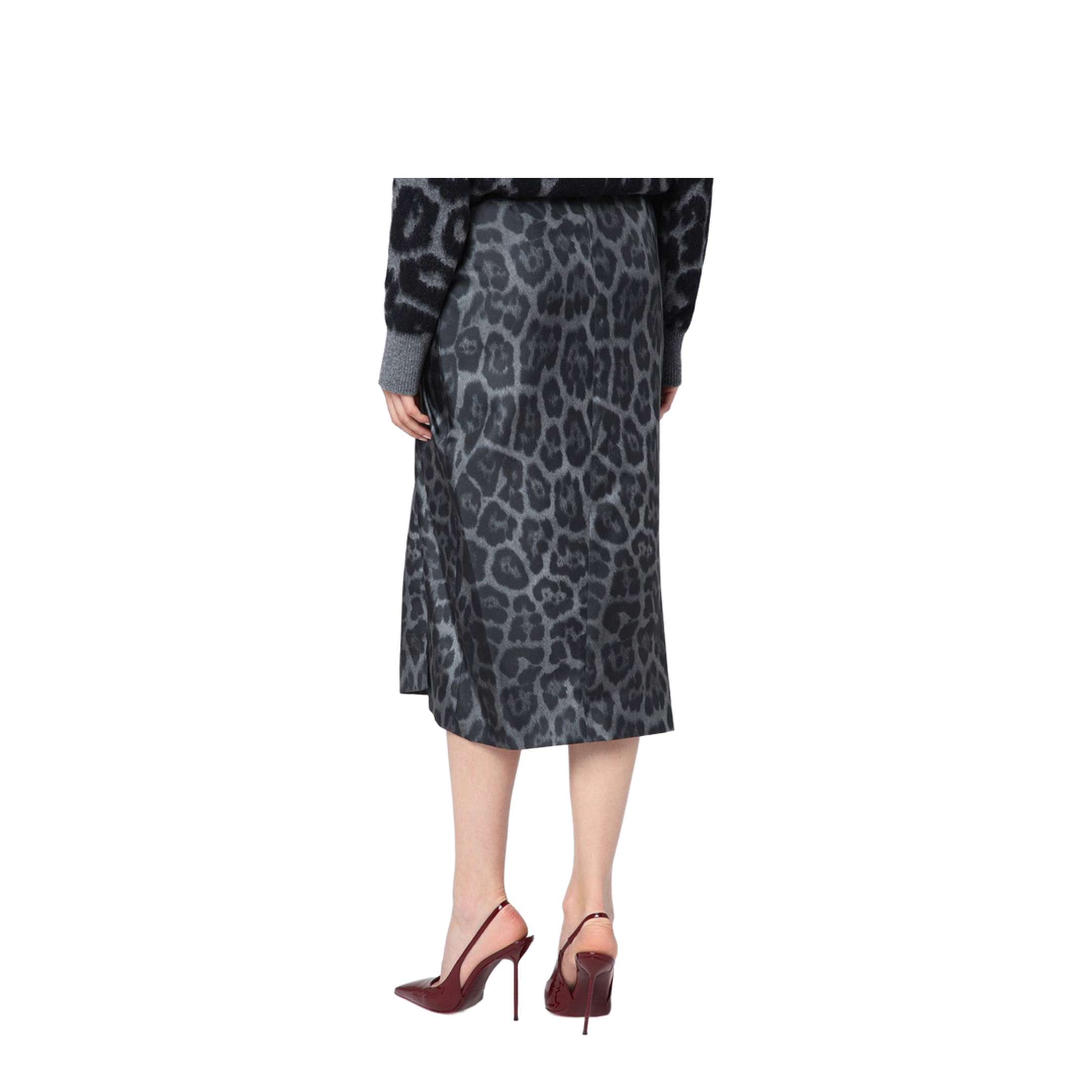 Silk Midi Skirt