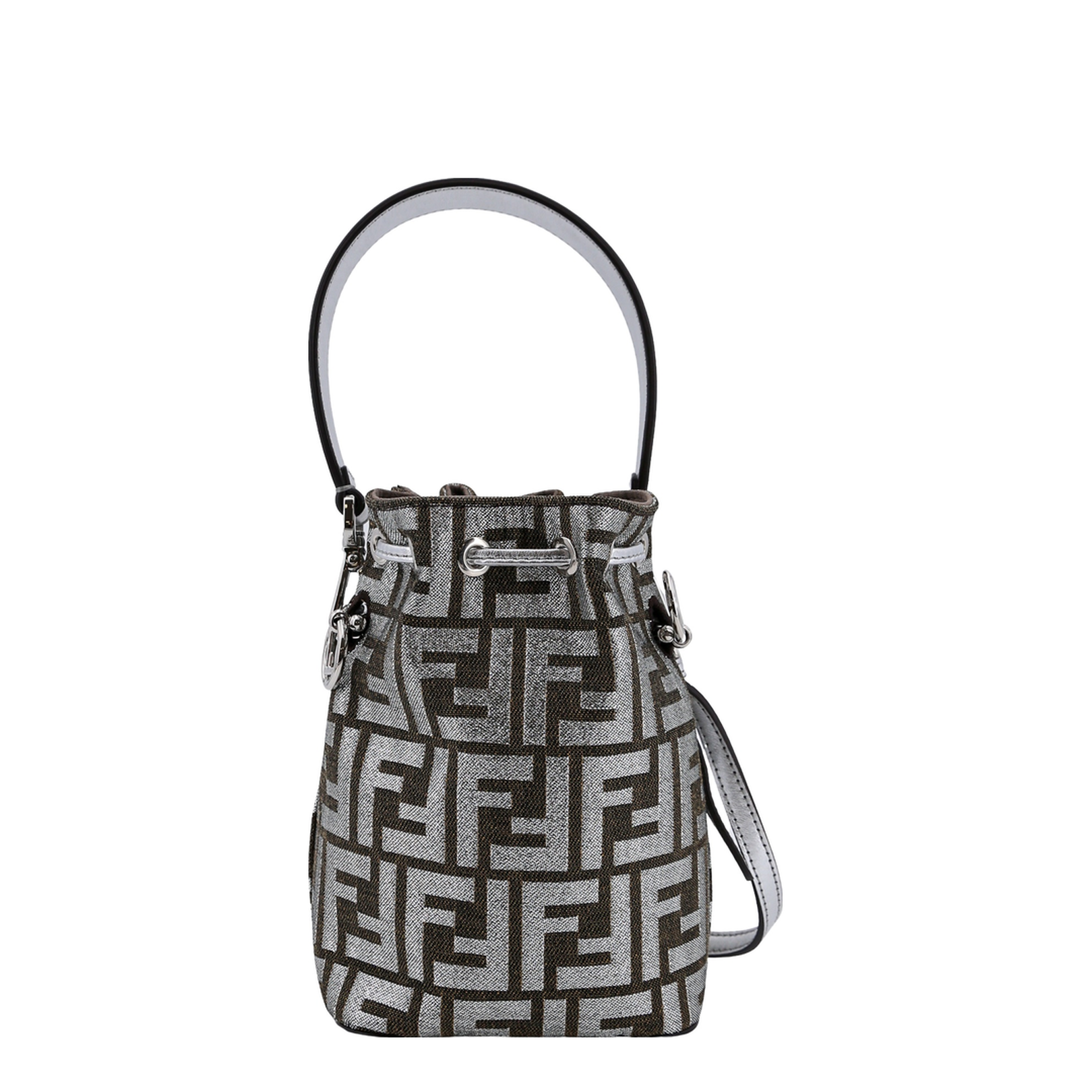 Mon Tresor Canvas Bucket Bags - Gray