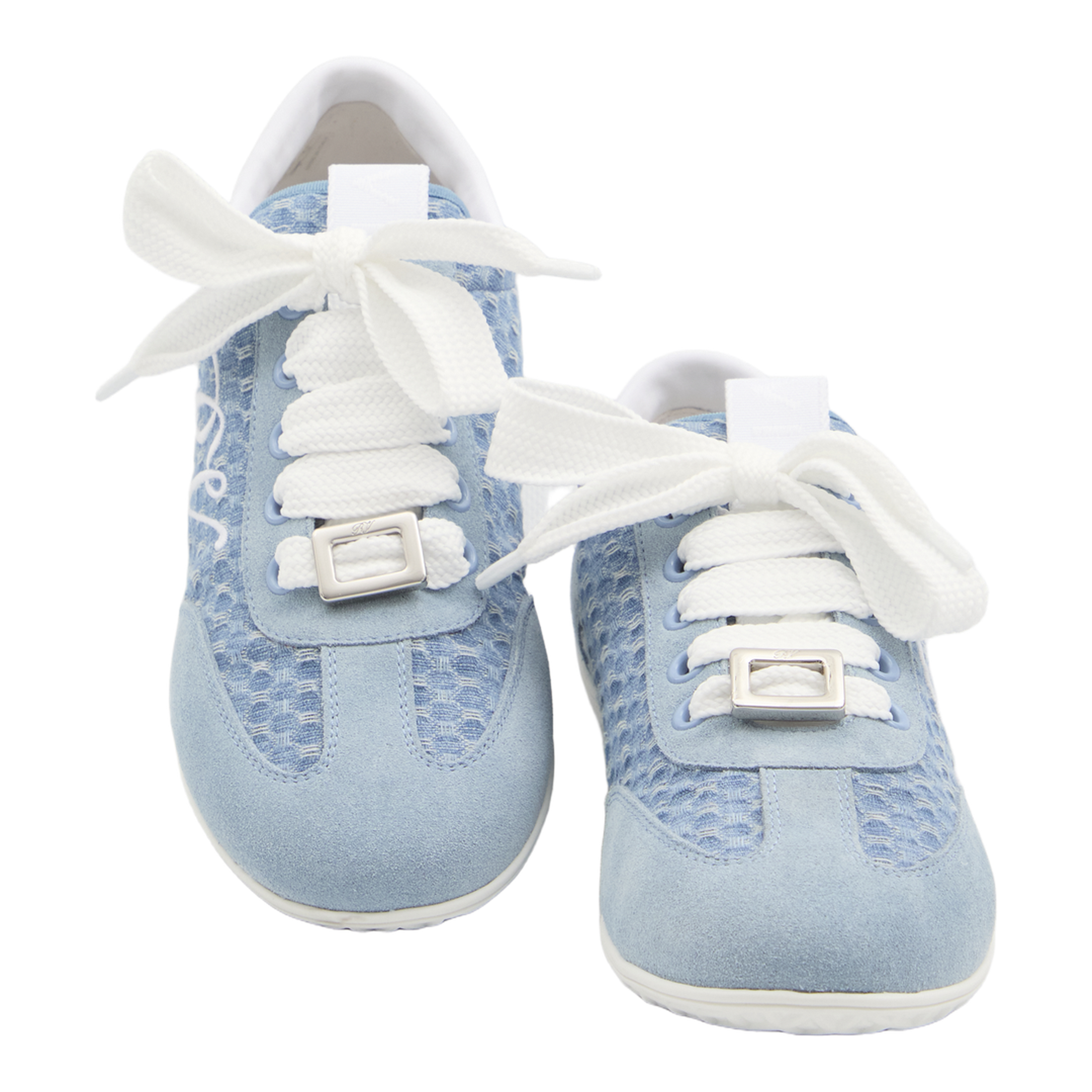 Low Sneakers in Sky Blue