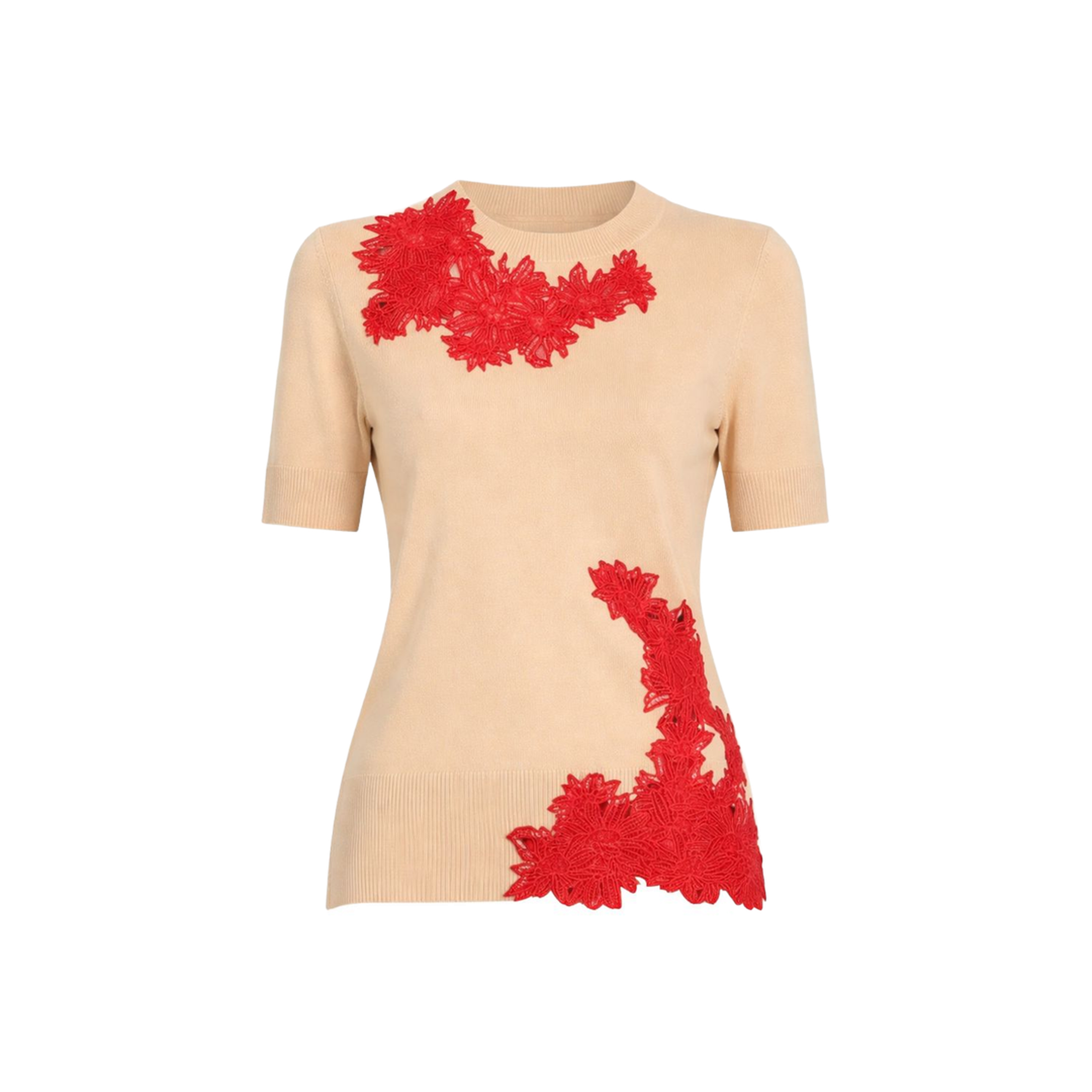 MAYFEYR - Ermanno Scervino - Embroidered Top - D485L306APIKXB4812
