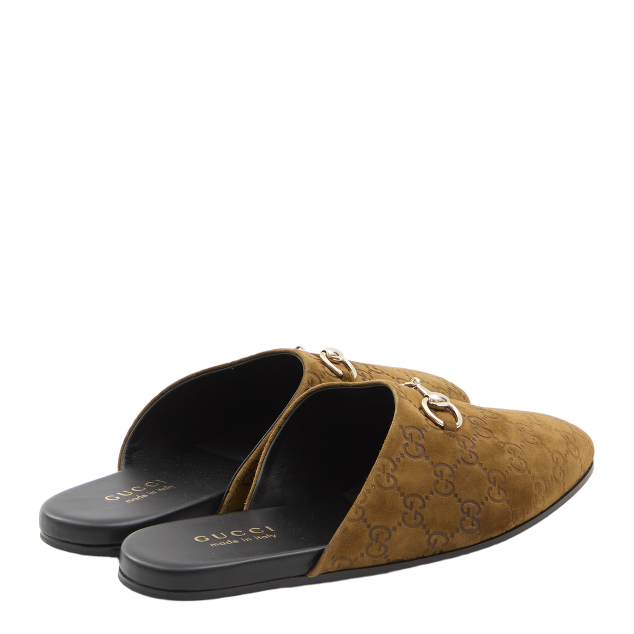 Horsebit Mule Brown Suede