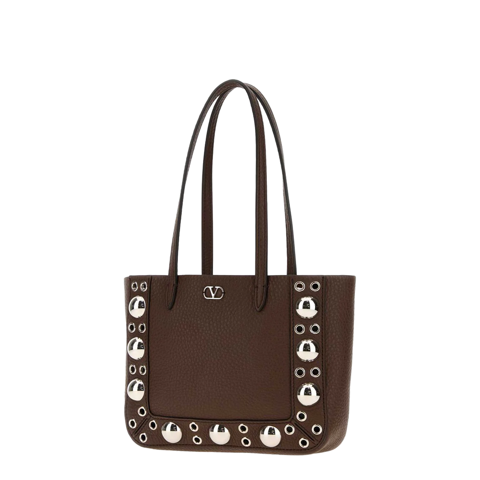 Brown Leather Nellcôte Handbag