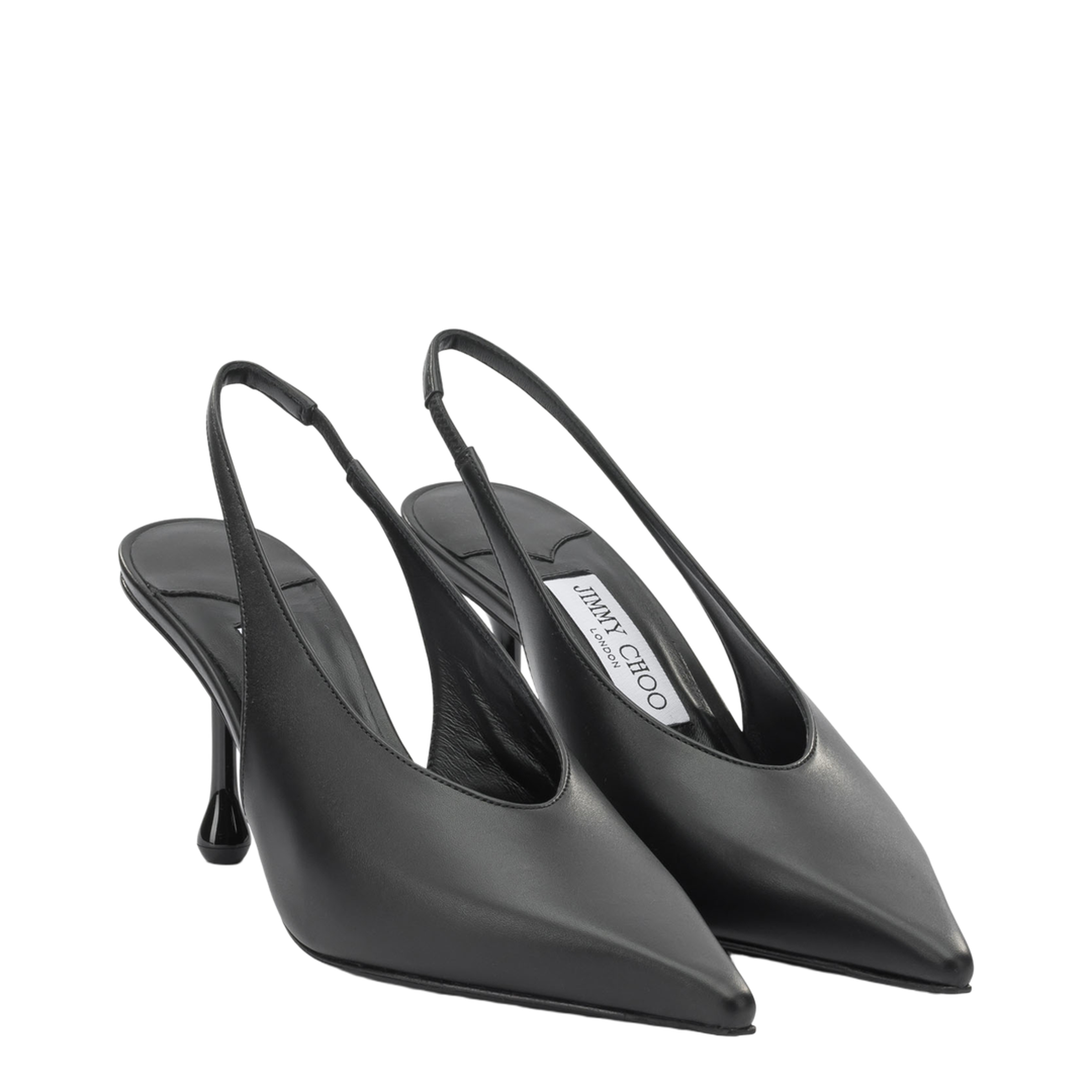 MAYFEYR - Jimmy Choo - "Isa 80" Slingback - ISA80CLFBLACK