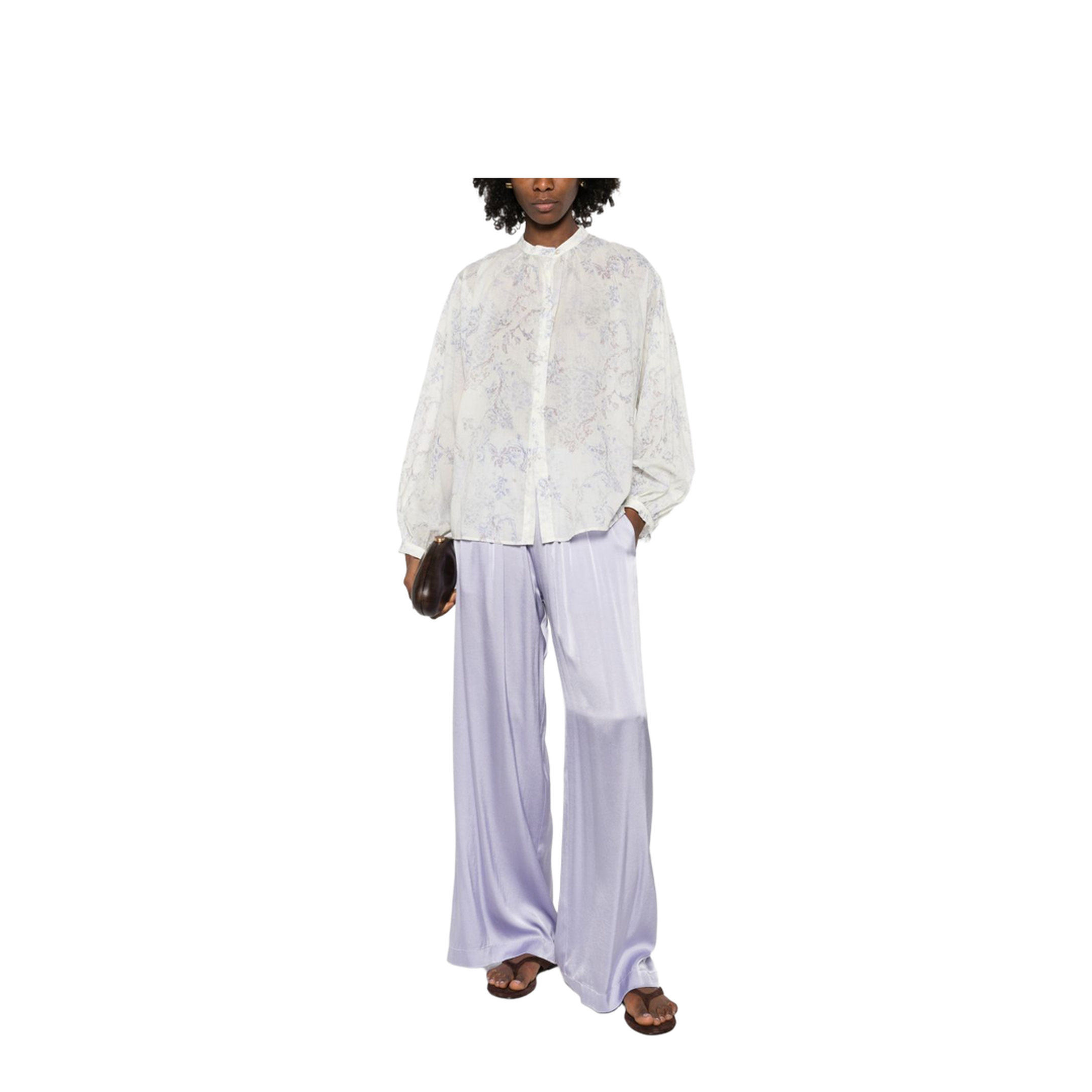 MAYFEYR - Forte Forte - Trousers Lilac - 14582MYPANTSLILAC