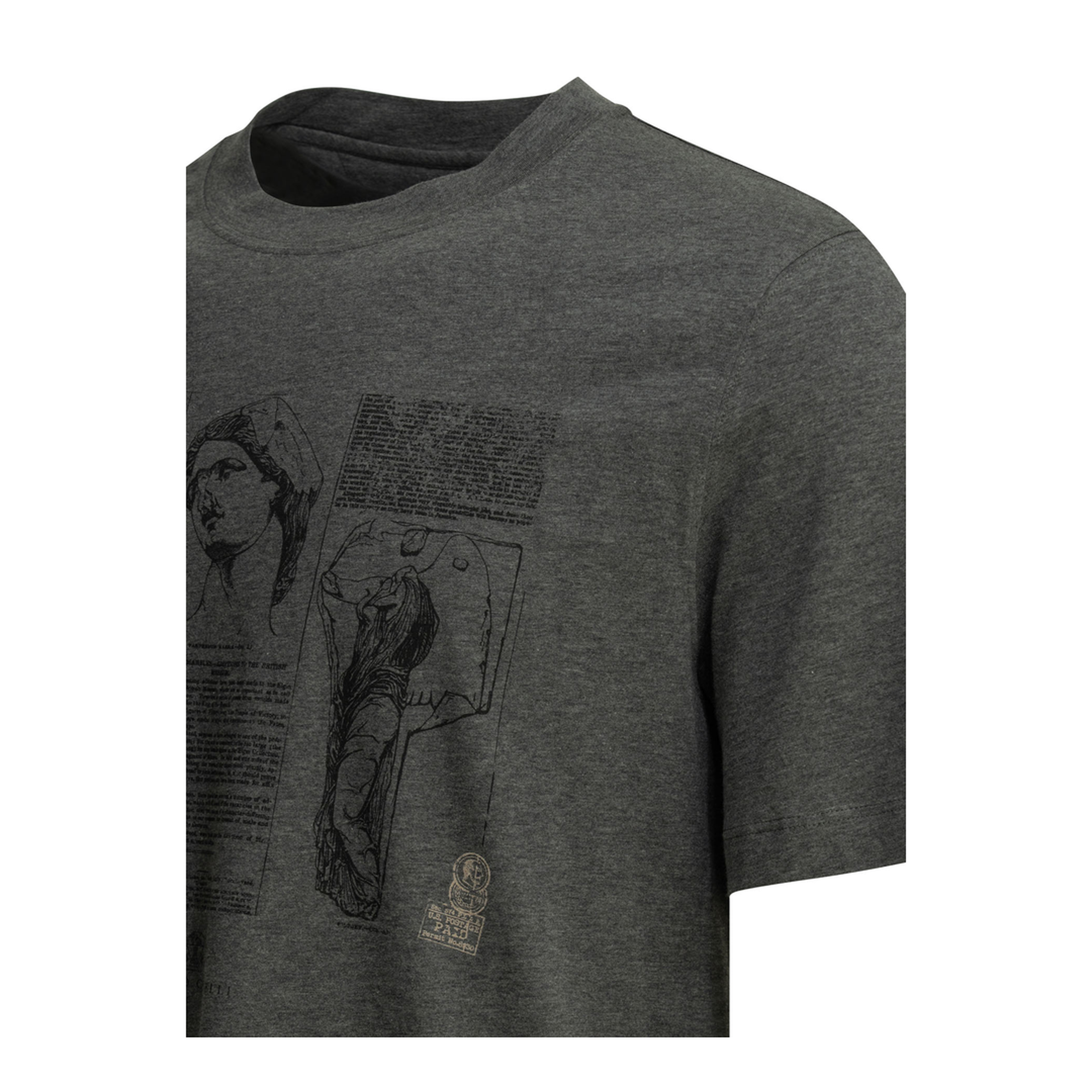 Crew-neck T-shirt with print