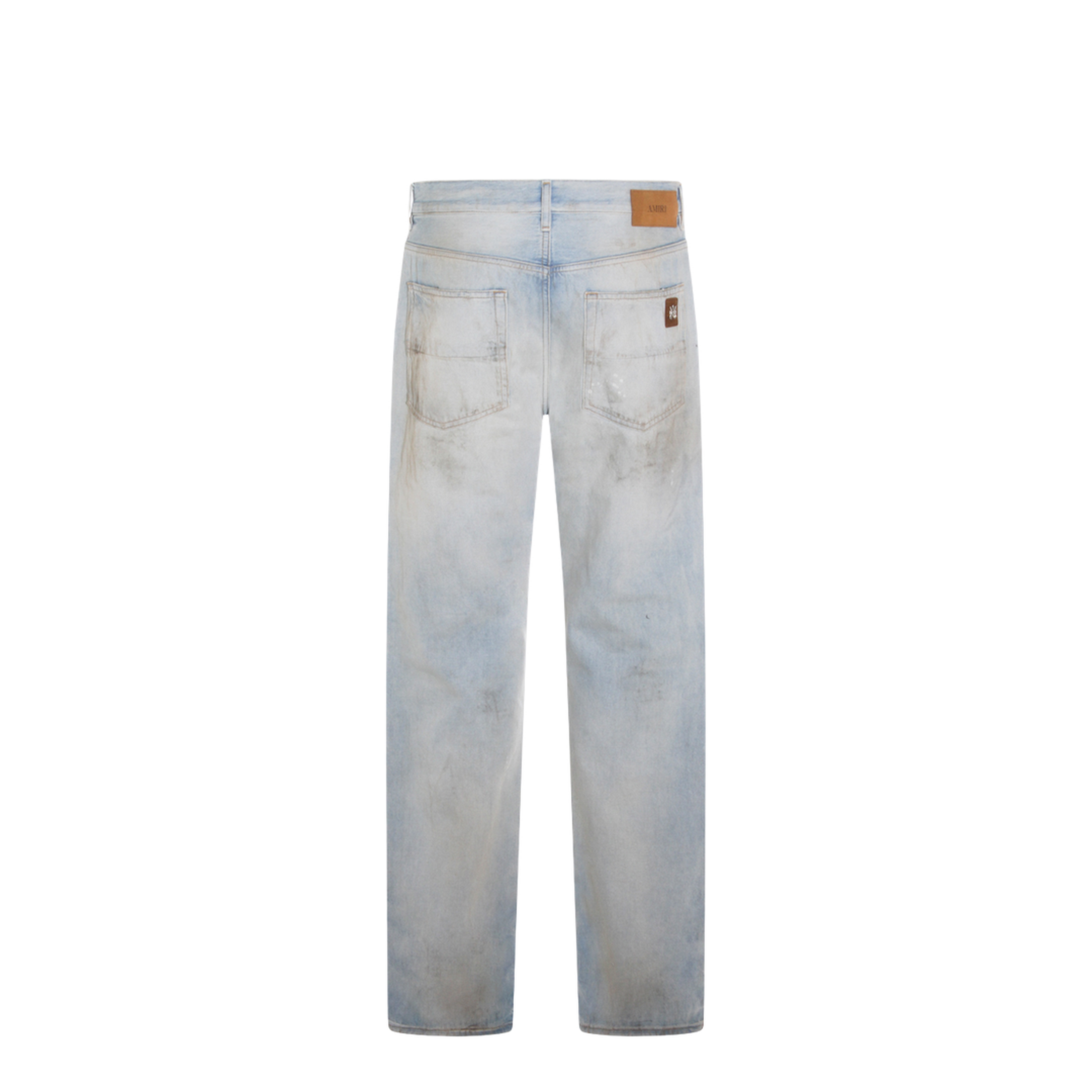 Light Blue Cotton Denim Jeans