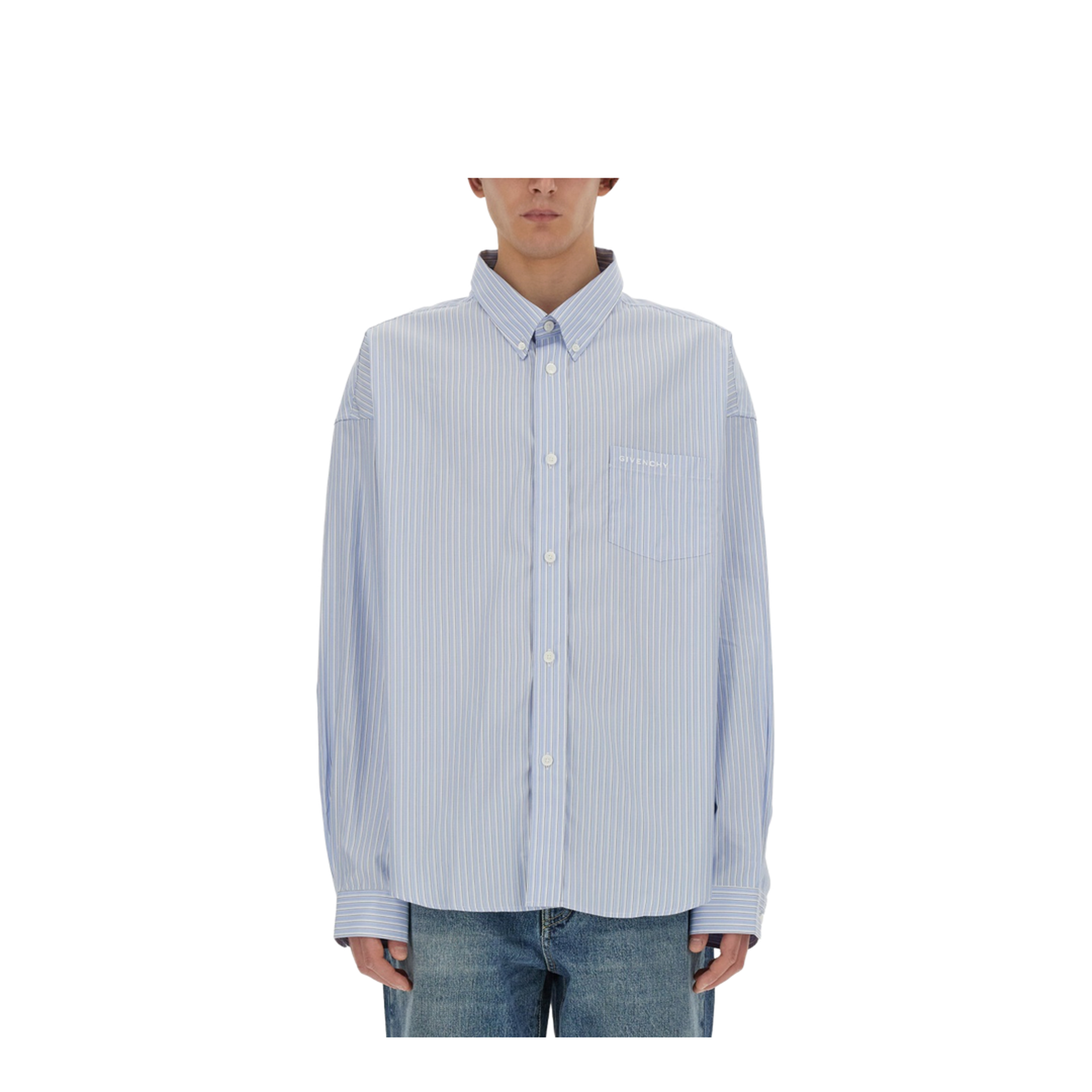 MAYFEYR - Givenchy - Shirt With Pocket - BM60ZW15F0452